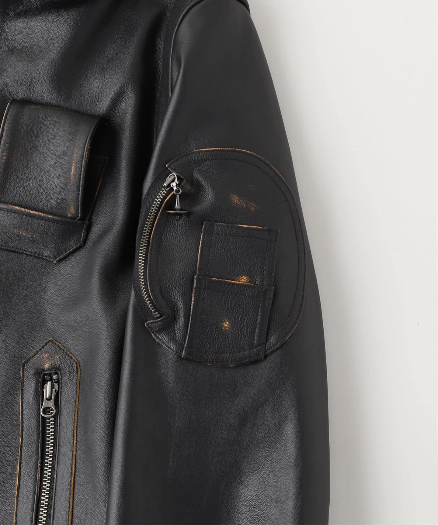 DAIRIKU / ダイリク MIllitary Leather Flight Jacket（レザー