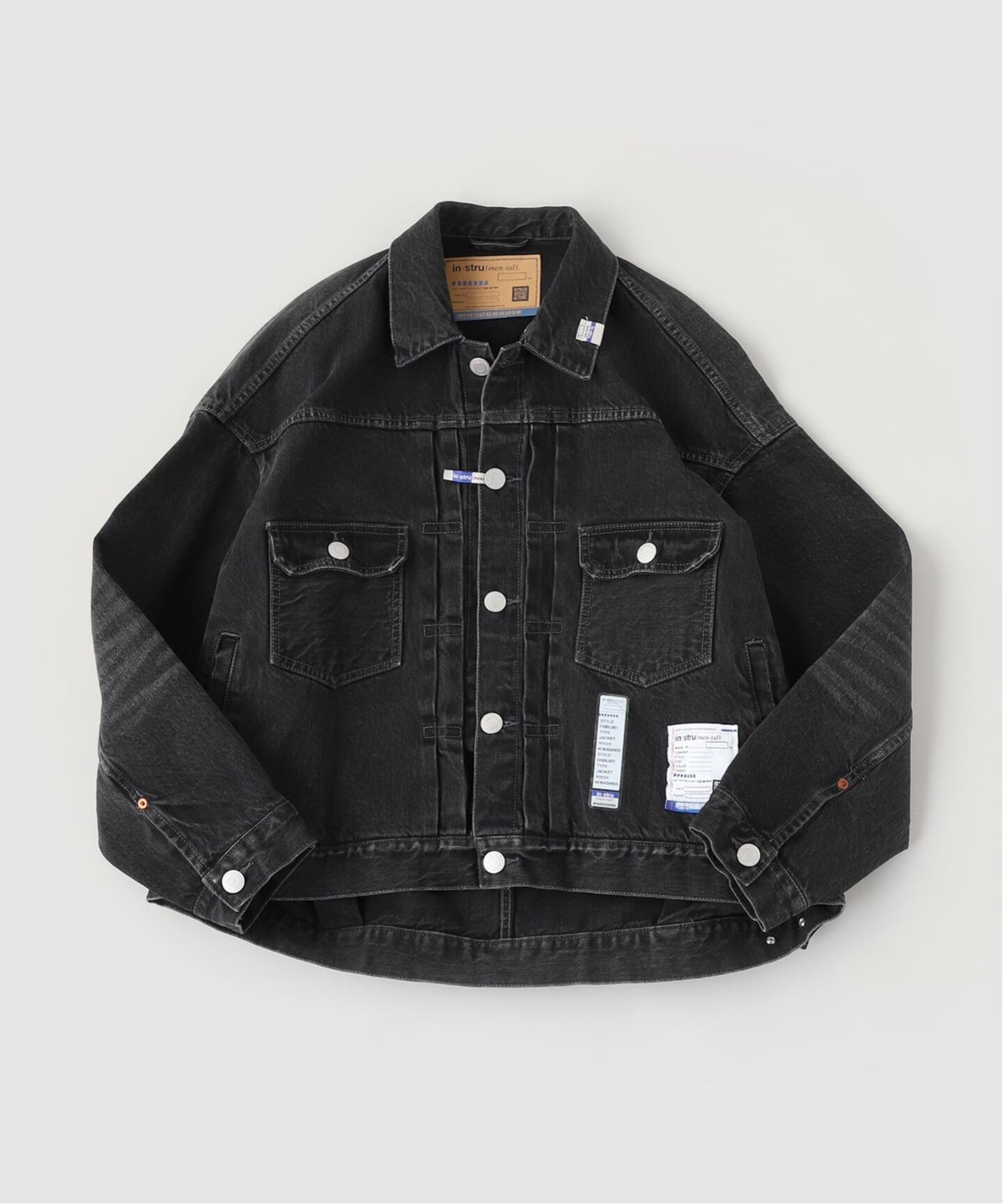in・stru(men-tal). デニムジャケット IN STRU(MEN-TAL) / インストルメンタル HARD WASHED SELVAGE DENIM