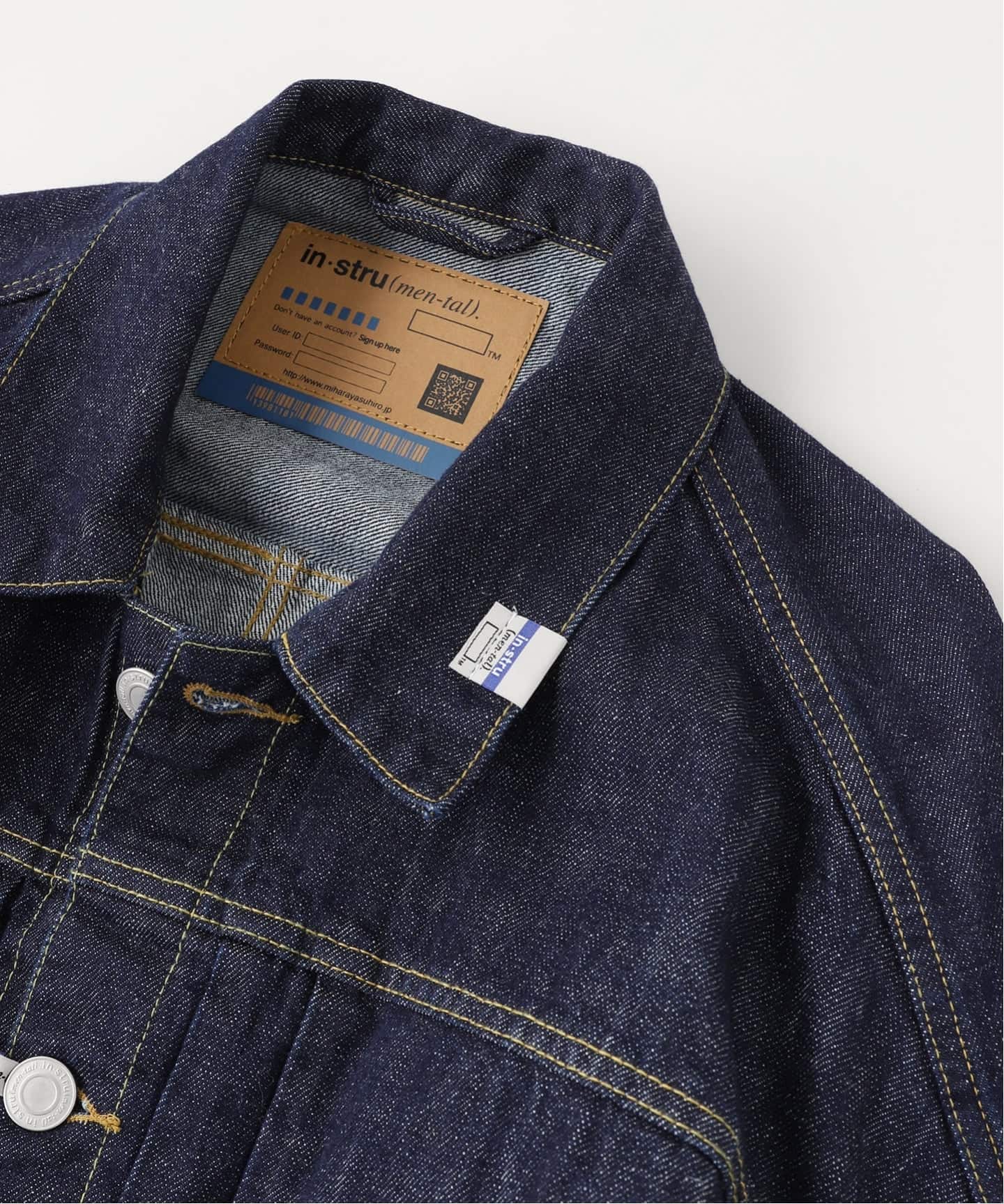 IN STRU(MEN-TAL) / インストルメンタル ONE WASHED SELVAGE DENIM