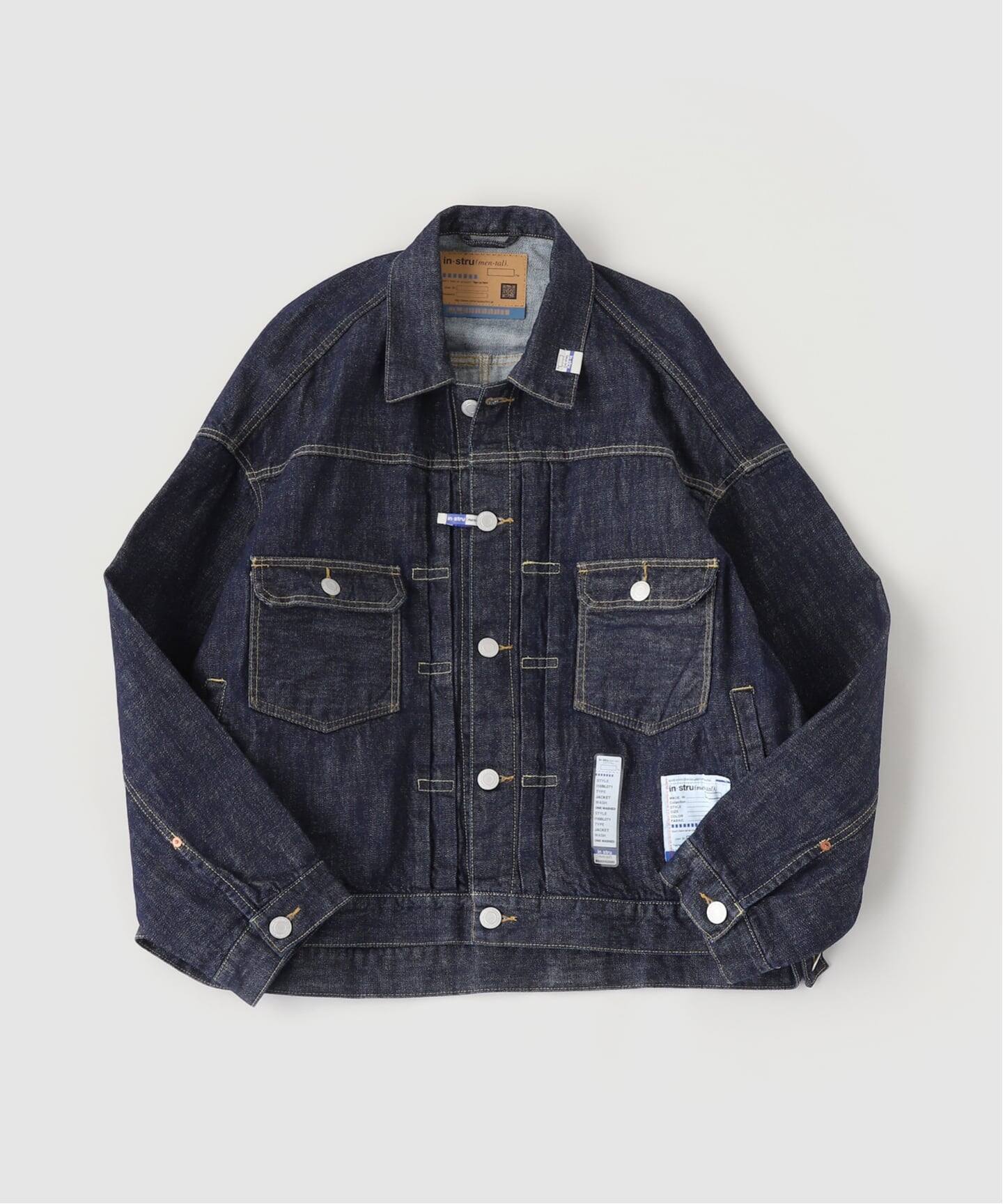 IN STRU(MEN-TAL) / インストルメンタル ONE WASHED SELVAGE DENIM