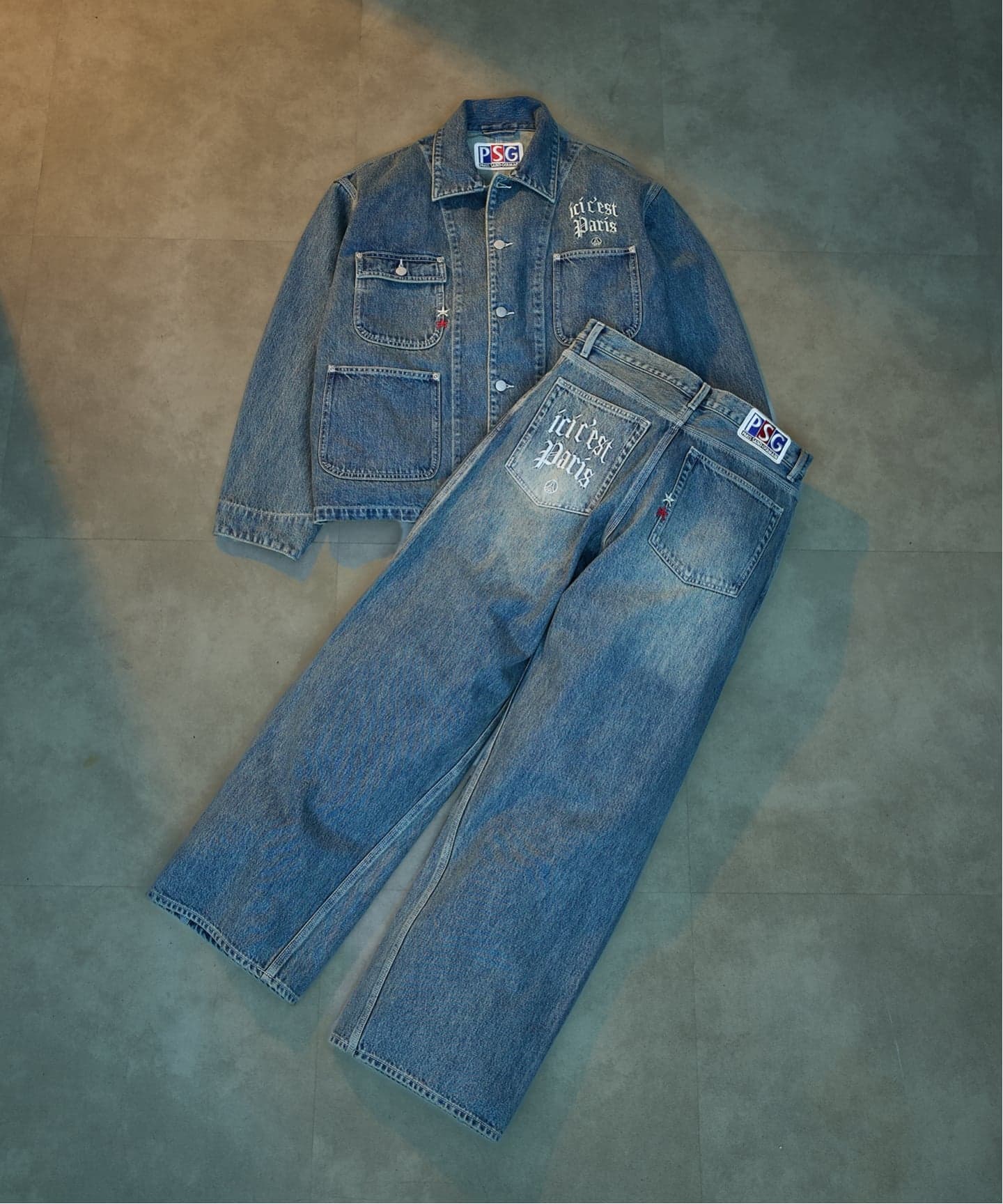 予約》【Paris Saint-Germain / パリ・サン＝ジェルマン】PSG JP DENIM