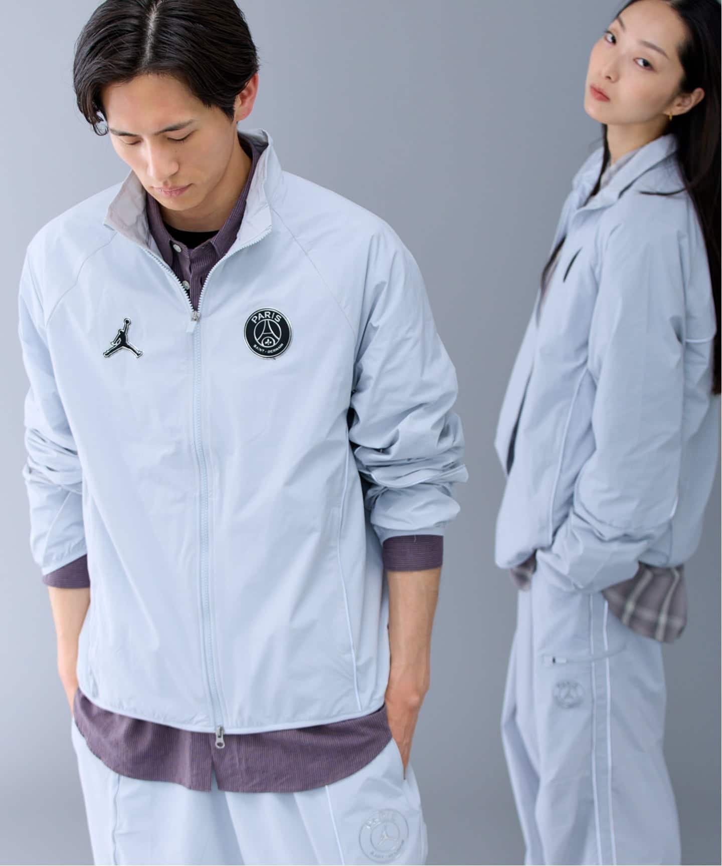 Nike グレー ウィンドブレーカー PARIS IENA 【公式通販】