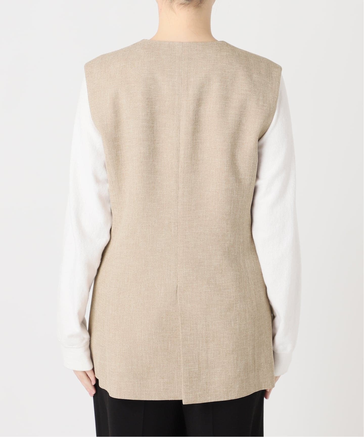 予約》リノオックス ノーカラーベスト（ベスト）｜JOURNAL STANDARD L