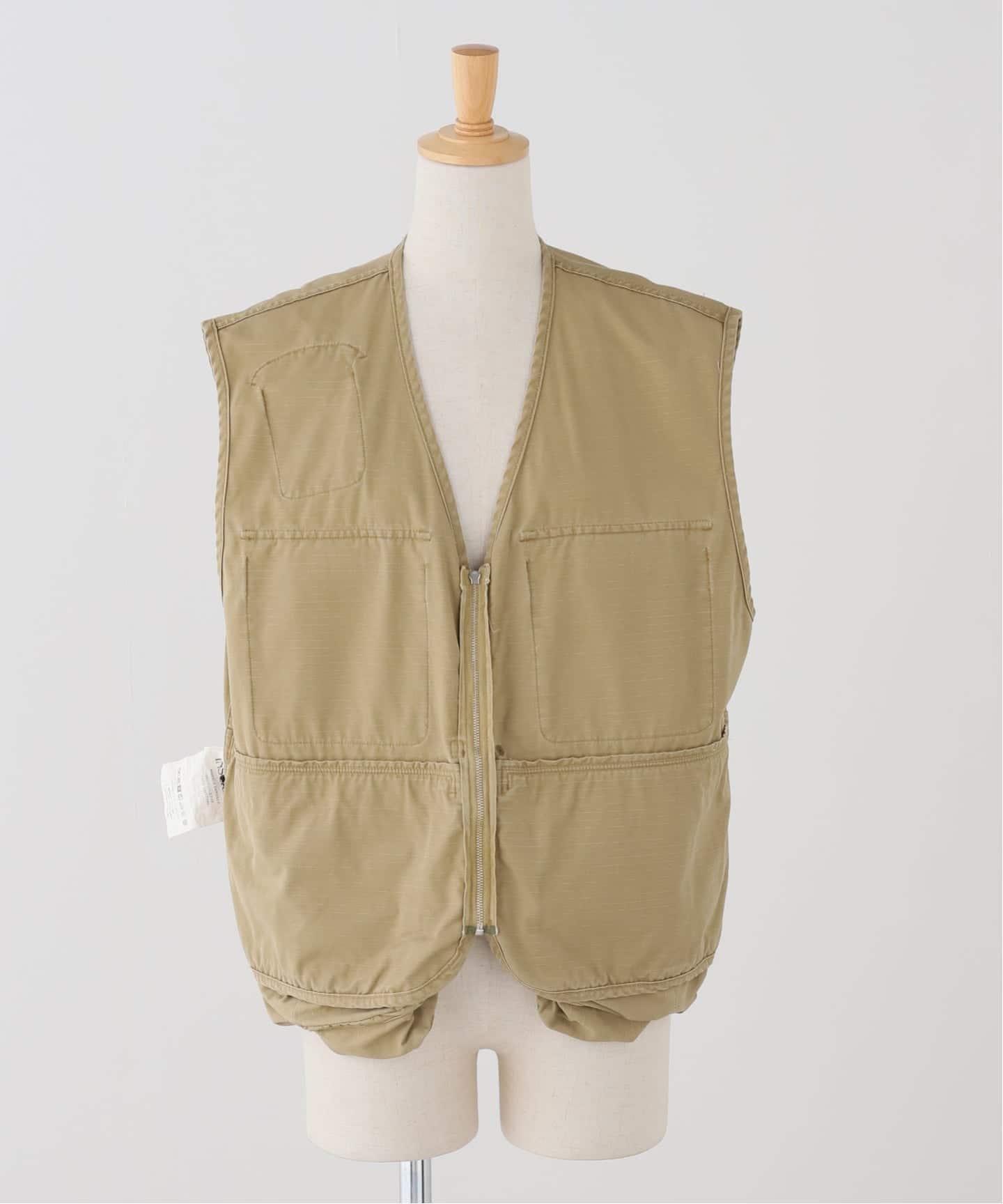 STANDARD JOURNAL P/O VEST ベスト INSCRIRE/アンスクリア Cotton Rip Stop Fishing Vest ベスト（ベスト