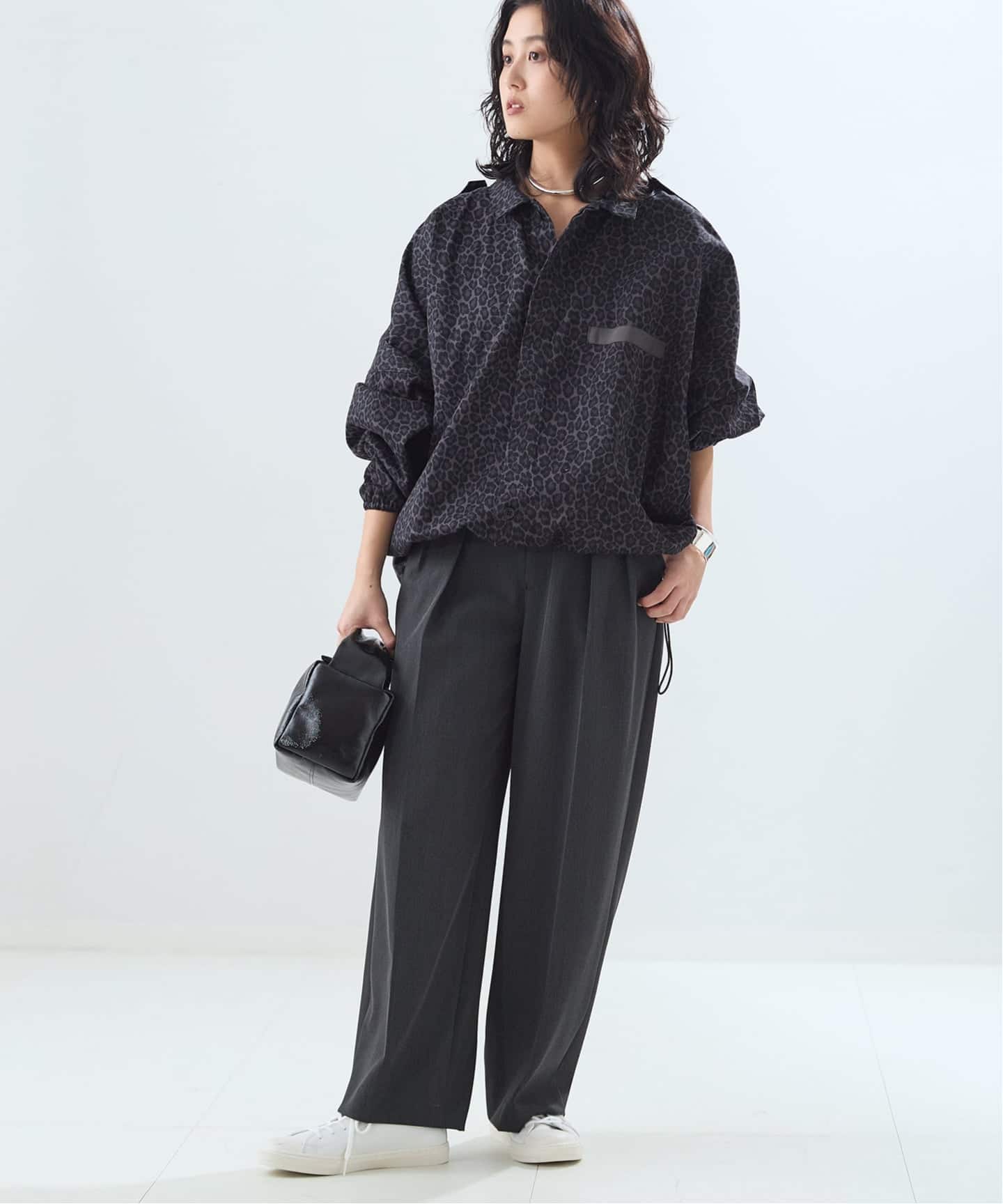 別注【ILL ONE EIGHTY/イル ワンエイティ】LEOPARD ショートブルゾン