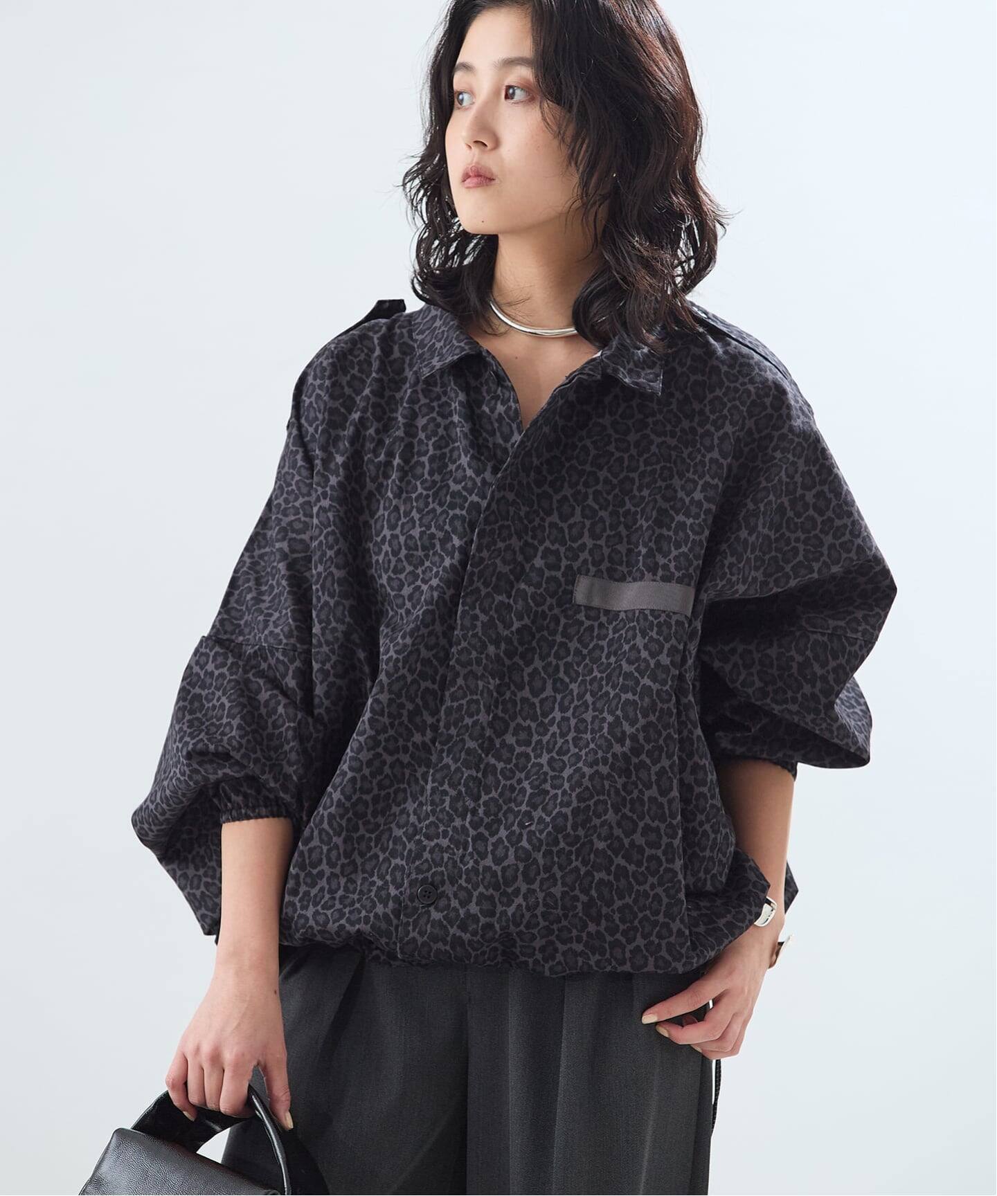 別注【ILL ONE EIGHTY/イル ワンエイティ】LEOPARD ショートブルゾン