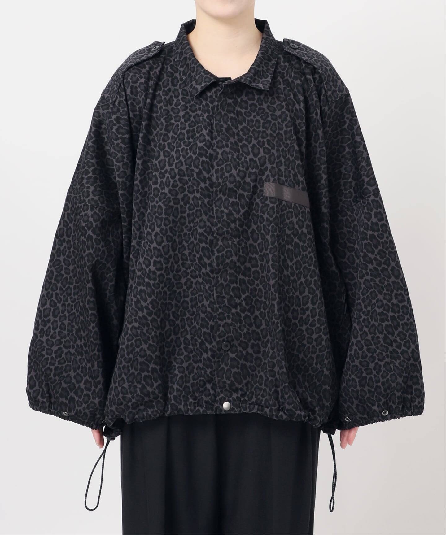 別注【ILL ONE EIGHTY/イル ワンエイティ】LEOPARD ショートブルゾン