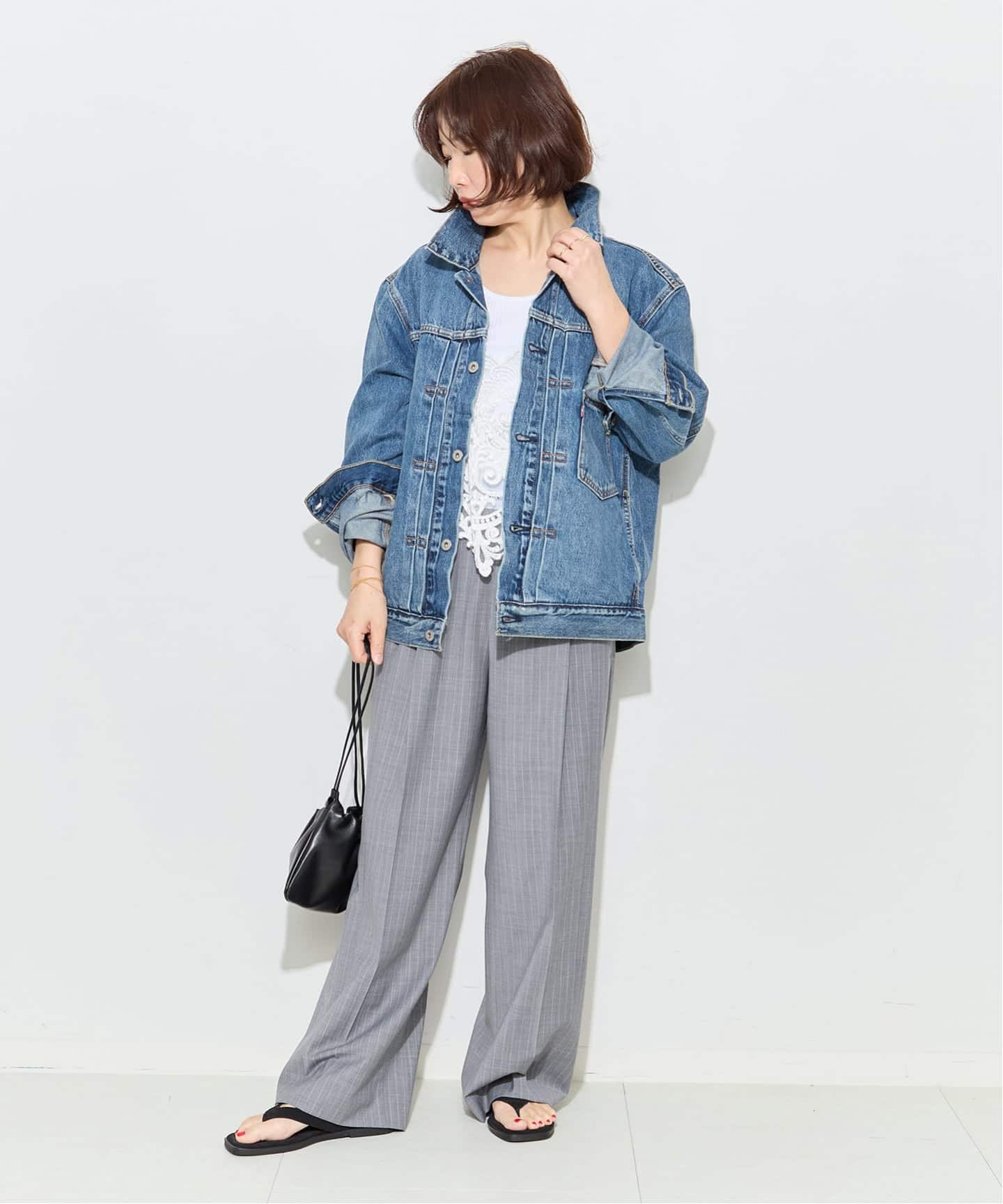 LEVI'S/リーバイス】MEN'S TYPE 1 TRUCKER：デニムジャケット（デニム