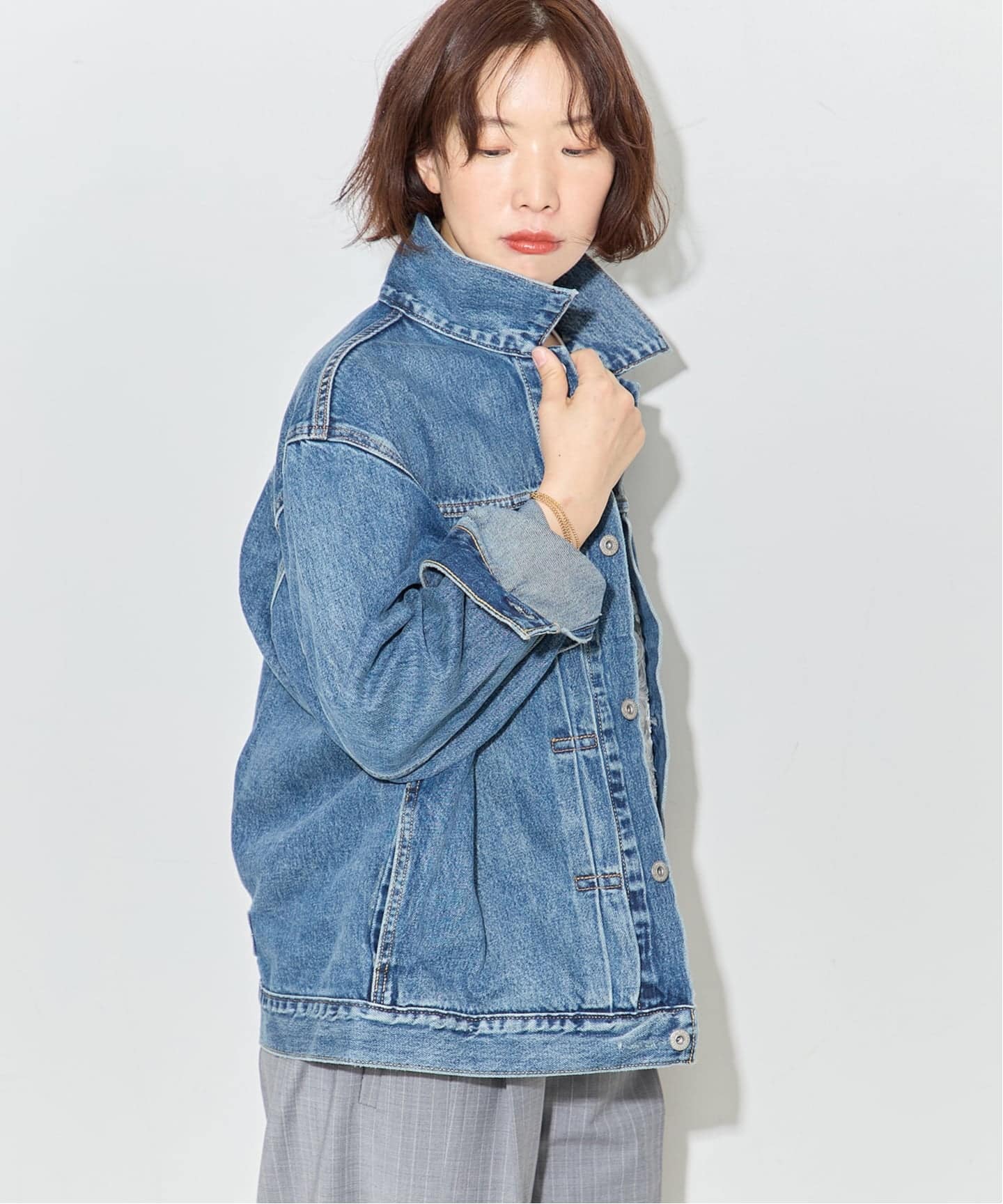 LEVI'S/リーバイス】MEN'S TYPE 1 TRUCKER：デニムジャケット（デニム