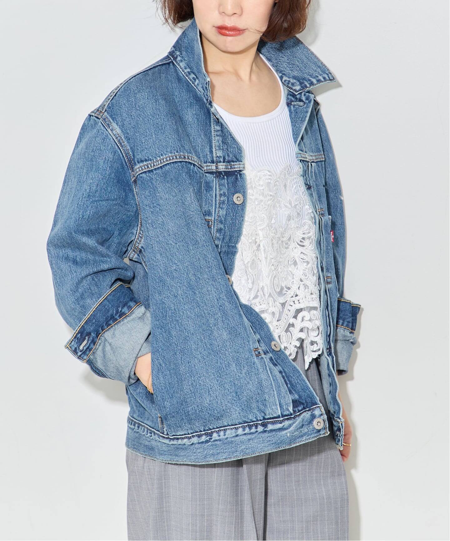 LEVI'S/リーバイス】MEN'S TYPE 1 TRUCKER：デニムジャケット（デニム