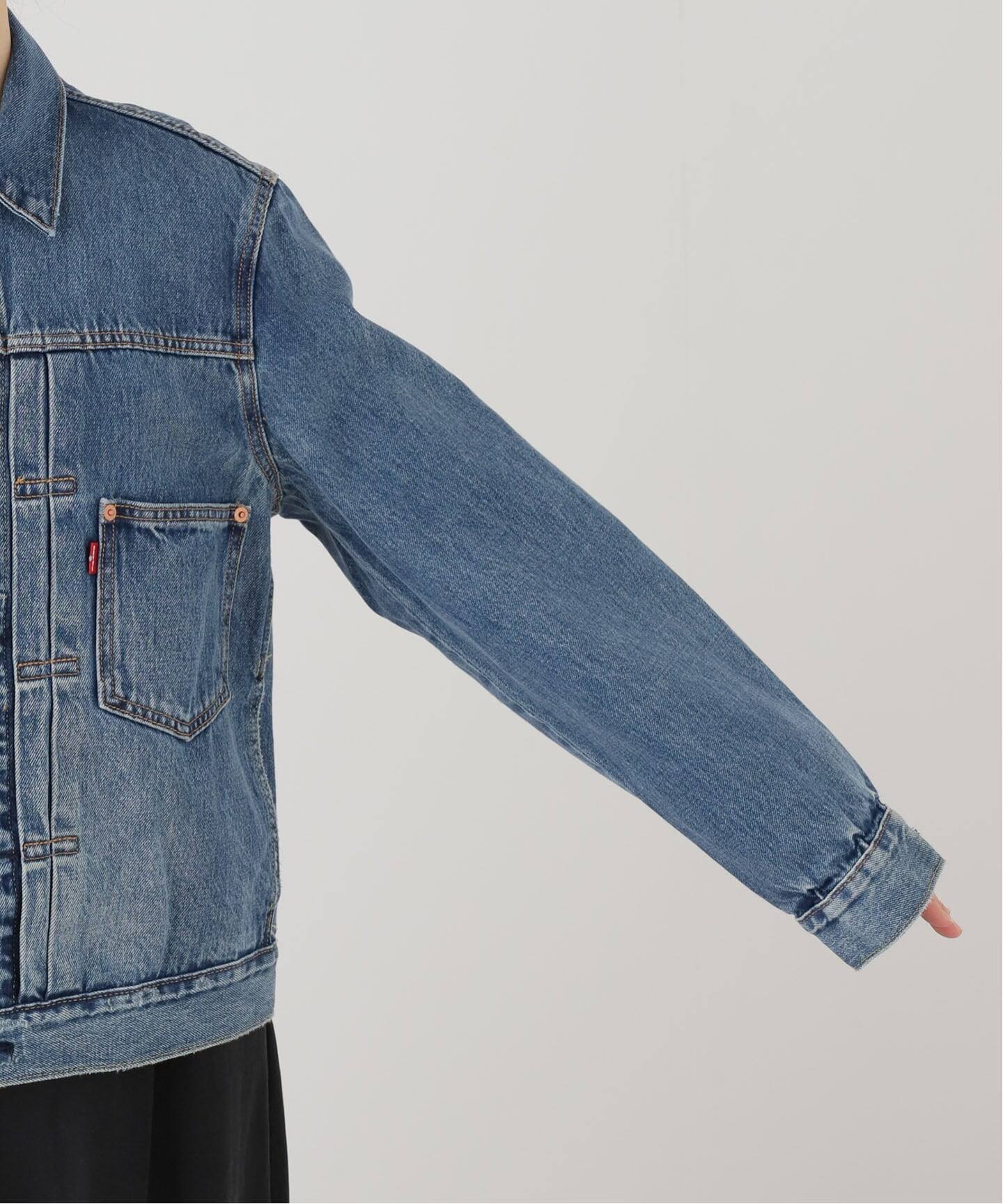 LEVI'S/リーバイス】MEN'S TYPE 1 TRUCKER：デニムジャケット（デニム