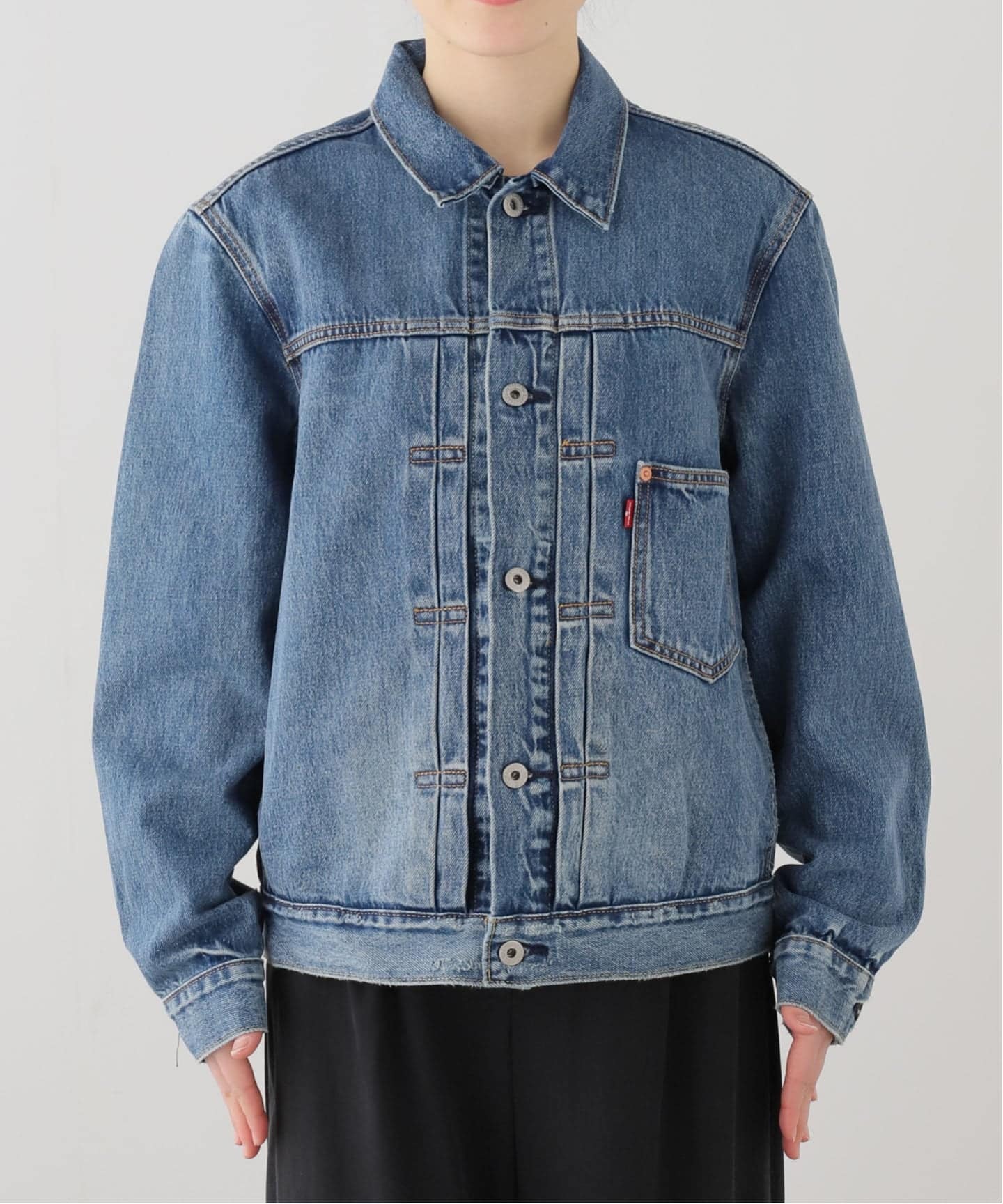 LEVI'S/リーバイス】MEN'S TYPE 1 TRUCKER：デニムジャケット（デニム