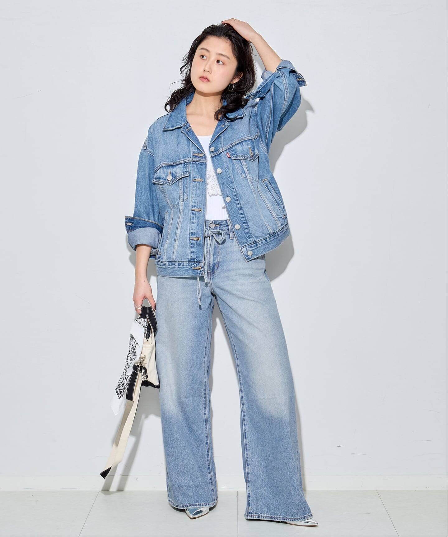 journal standard L’essage デニムジャケット LEVI'S/リーバイス】 WOMEN'S 90S TRUCKER：Gジャン（デニムジャケット