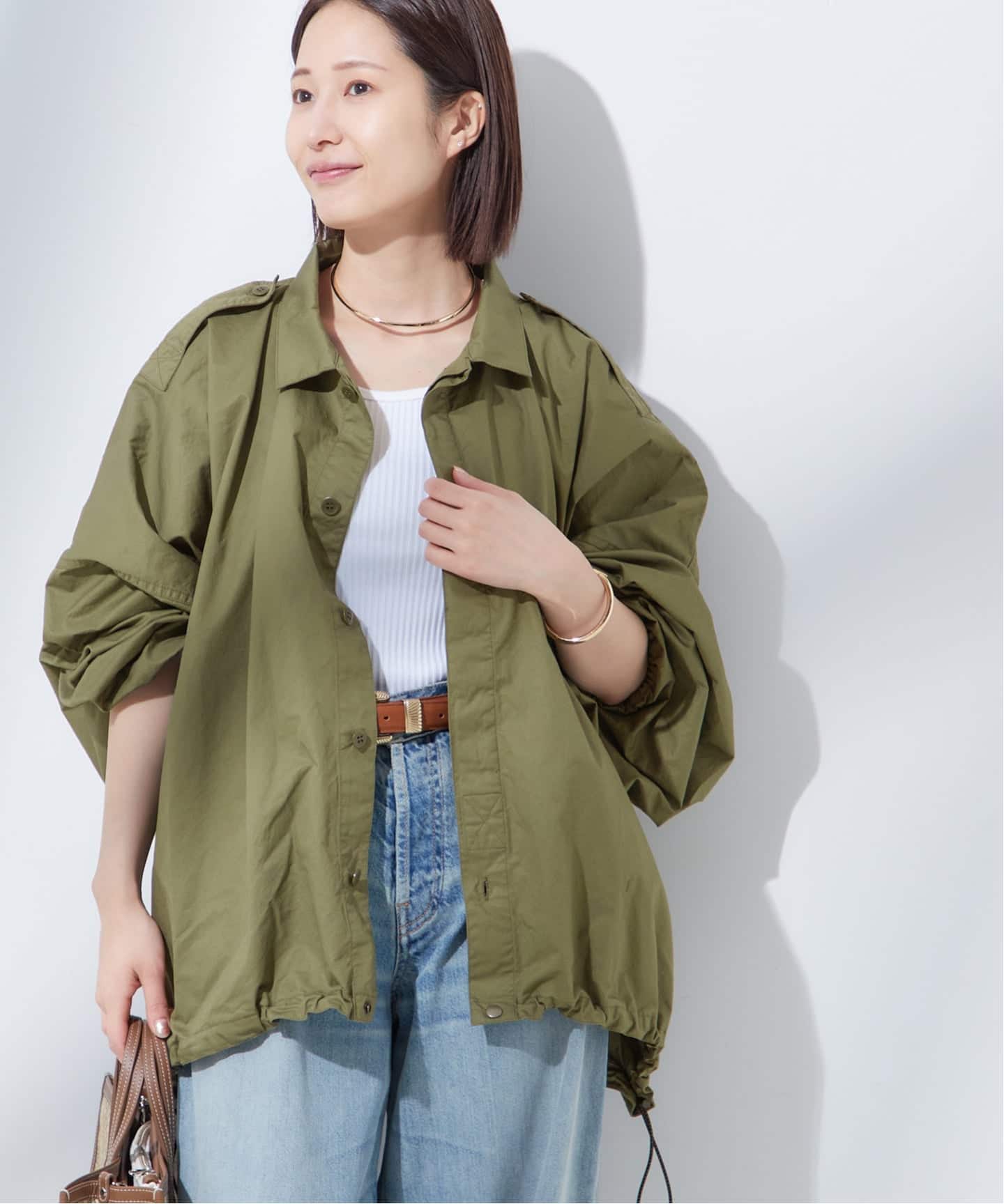 【ILL ONE EIGHTY】 オリーブグリーン ジャケット 追加4》ILL ONE EIGHTY/イル ワンエイティ 別注 ショートブルゾン
