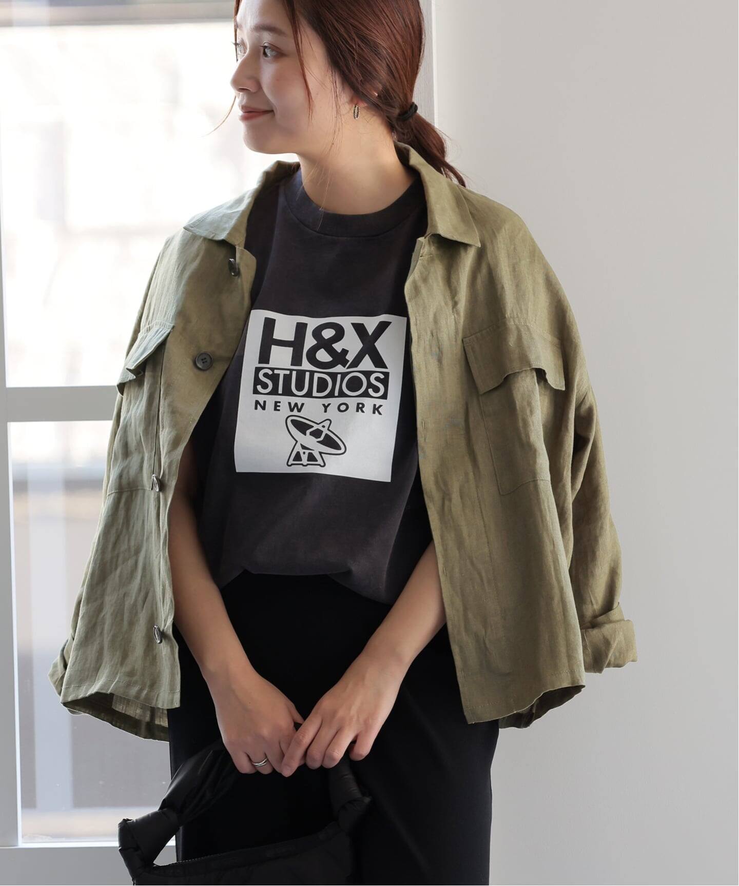 追加予約》リネンミリタリージャケット（ミリタリー）｜JOURNAL