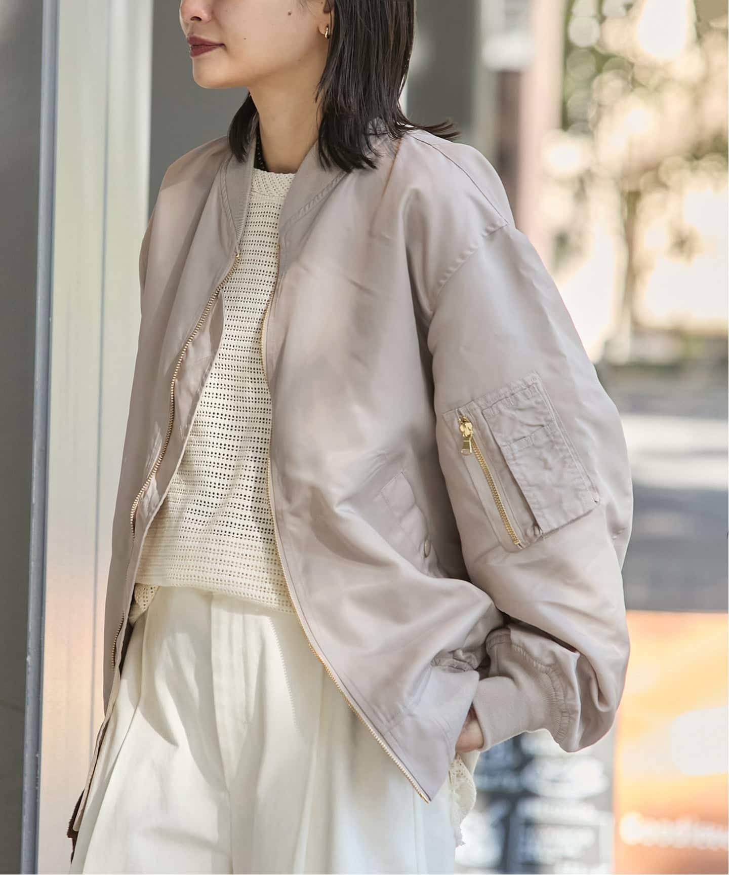 【新品】JOURNAL STANDARD ダブルジップMA-1 ジャーナルスタンダード JOURNAL STANDARD 《追加》ダブルジップMAー1