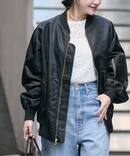 《追加2》【洗える】ダブルジップMA-1