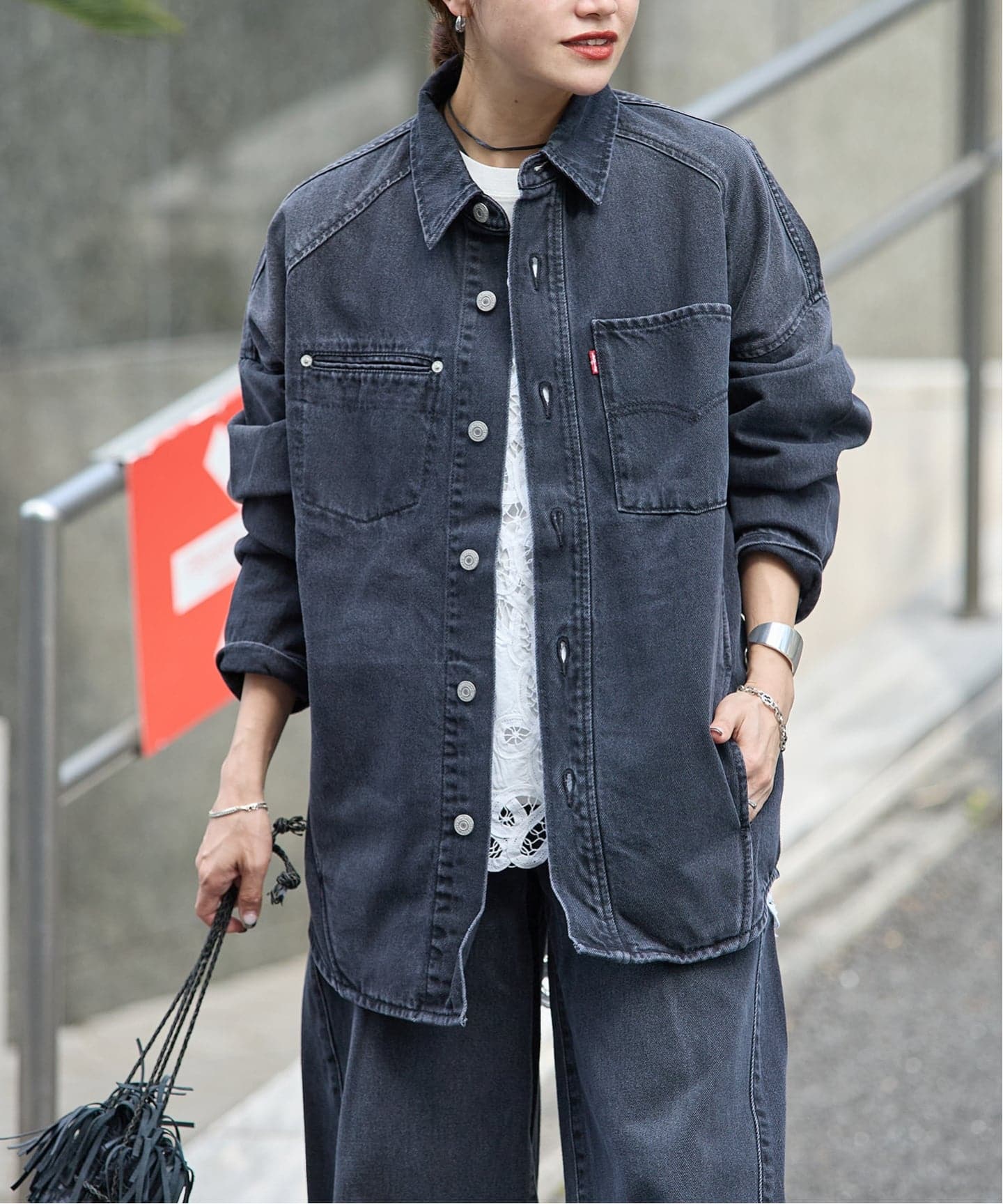 追加予約 / 新色》別注【LEVI'S(R)】for JS TWIST SHACKET（デニム
