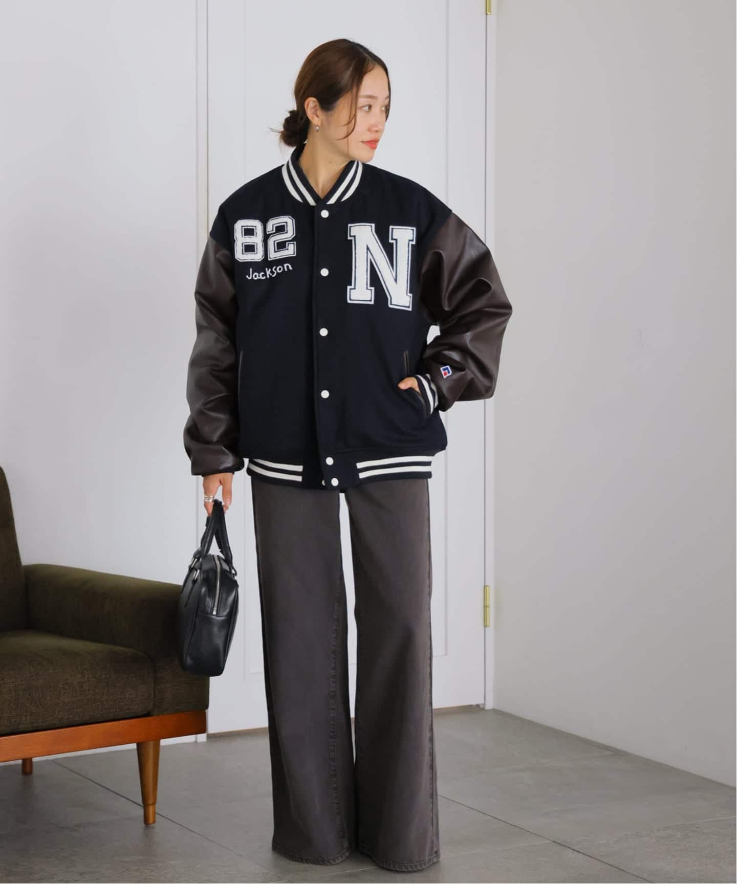 予約》別注【RUSSELL ATHLETIC*JM for JS】 サーモライトスタジャン