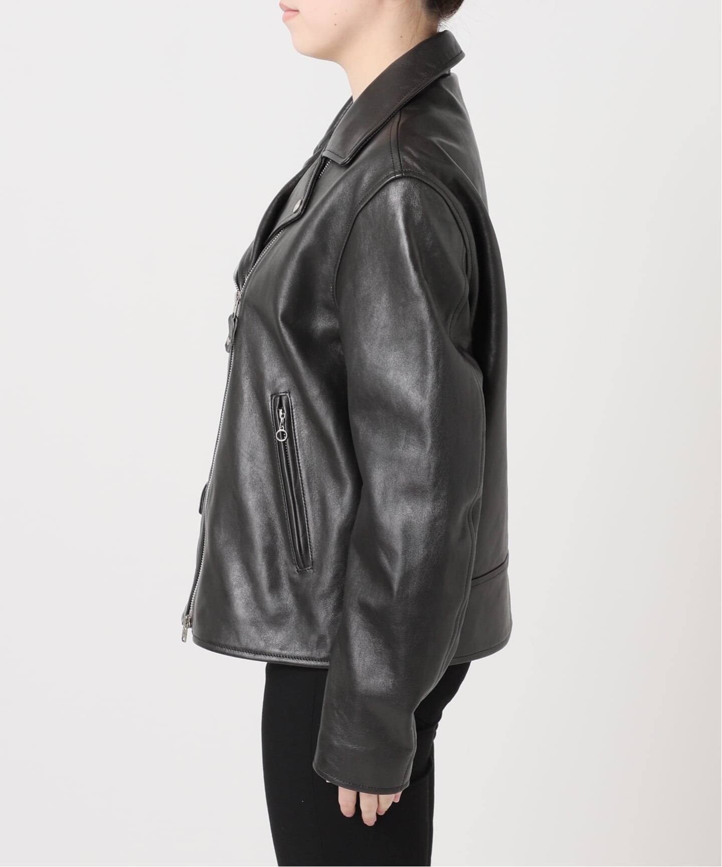 予約》別注【Schott/ショット】for JS ラムレザー ダブルライダース