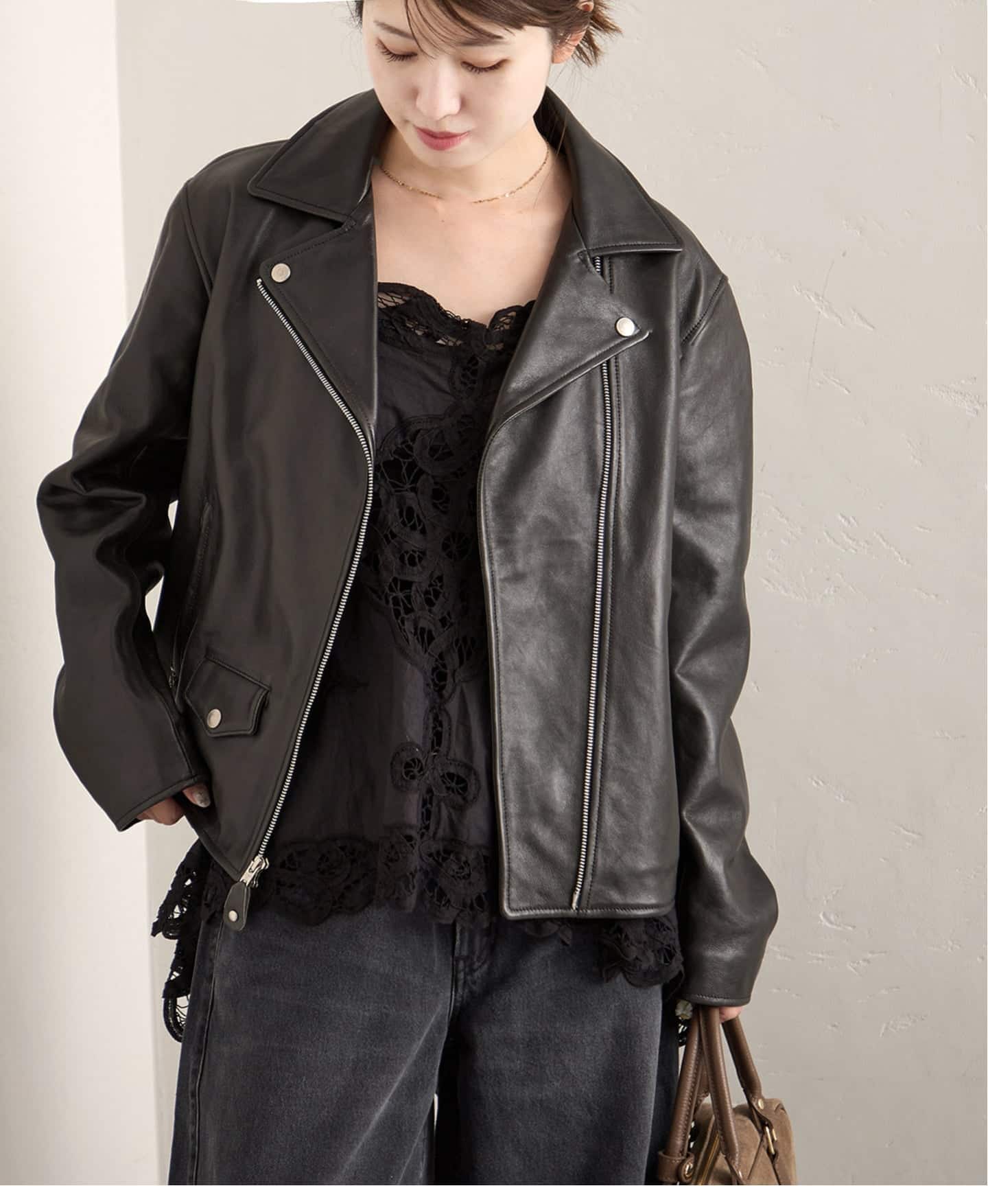 JOURNAL STANDARD ラムレザー ダブルライダースジャケット M 予約》別注【Schott/ショット】for JS ラムレザー ダブルライダース