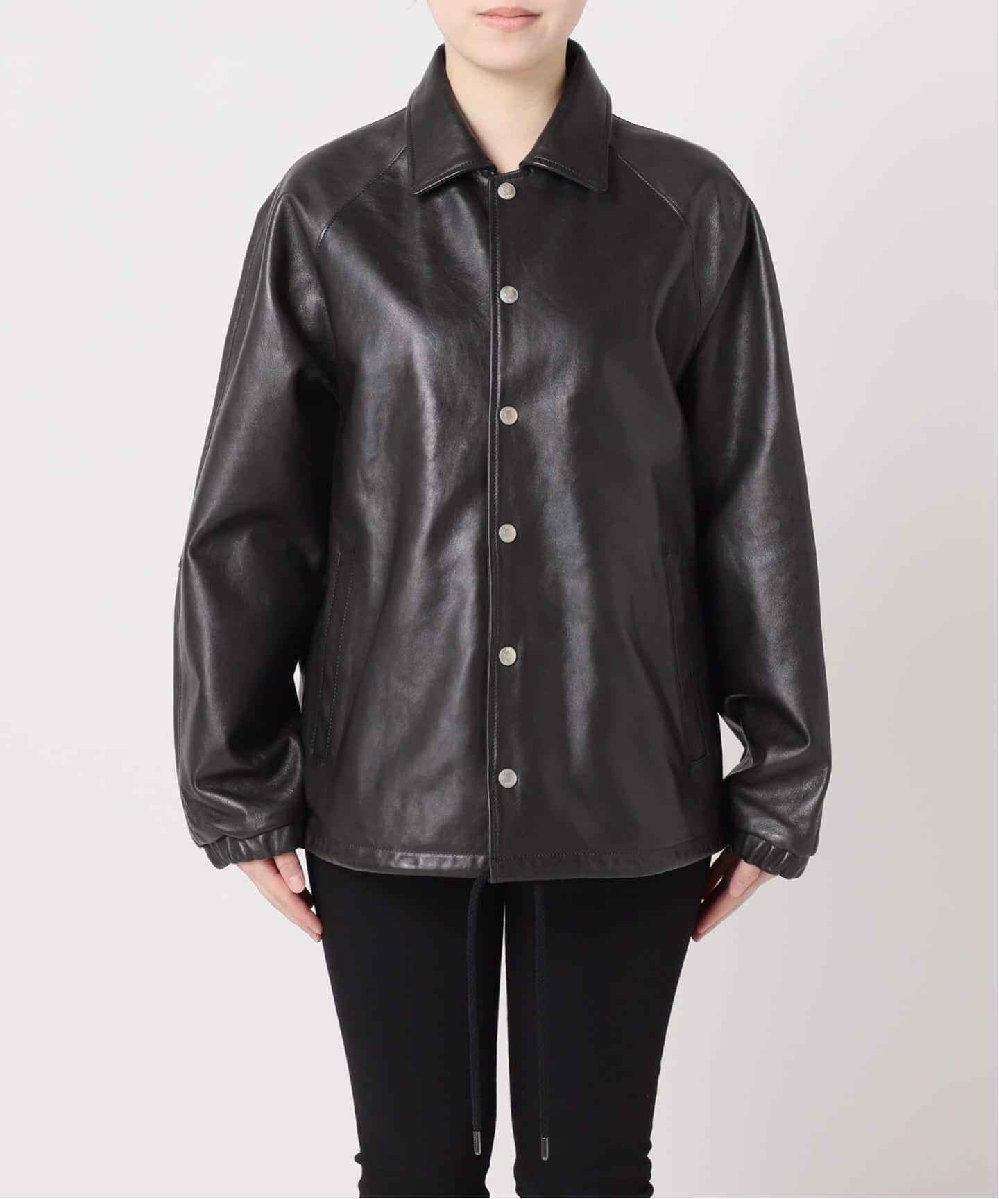 予約》別注【Schott/ショット】for JS ラムレザー コーチジャケット