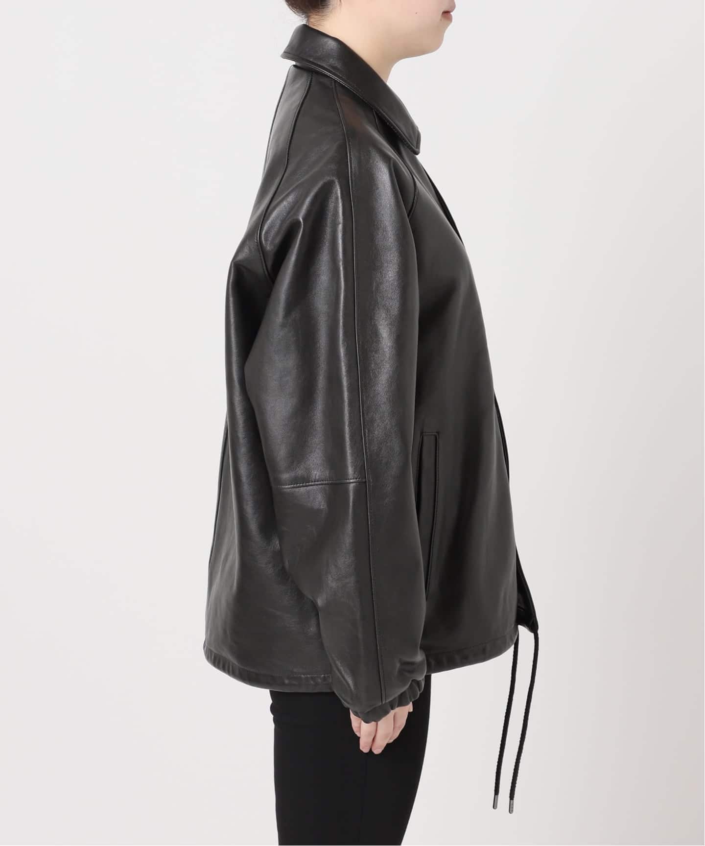 予約》別注【Schott/ショット】for JS ラムレザー コーチジャケット