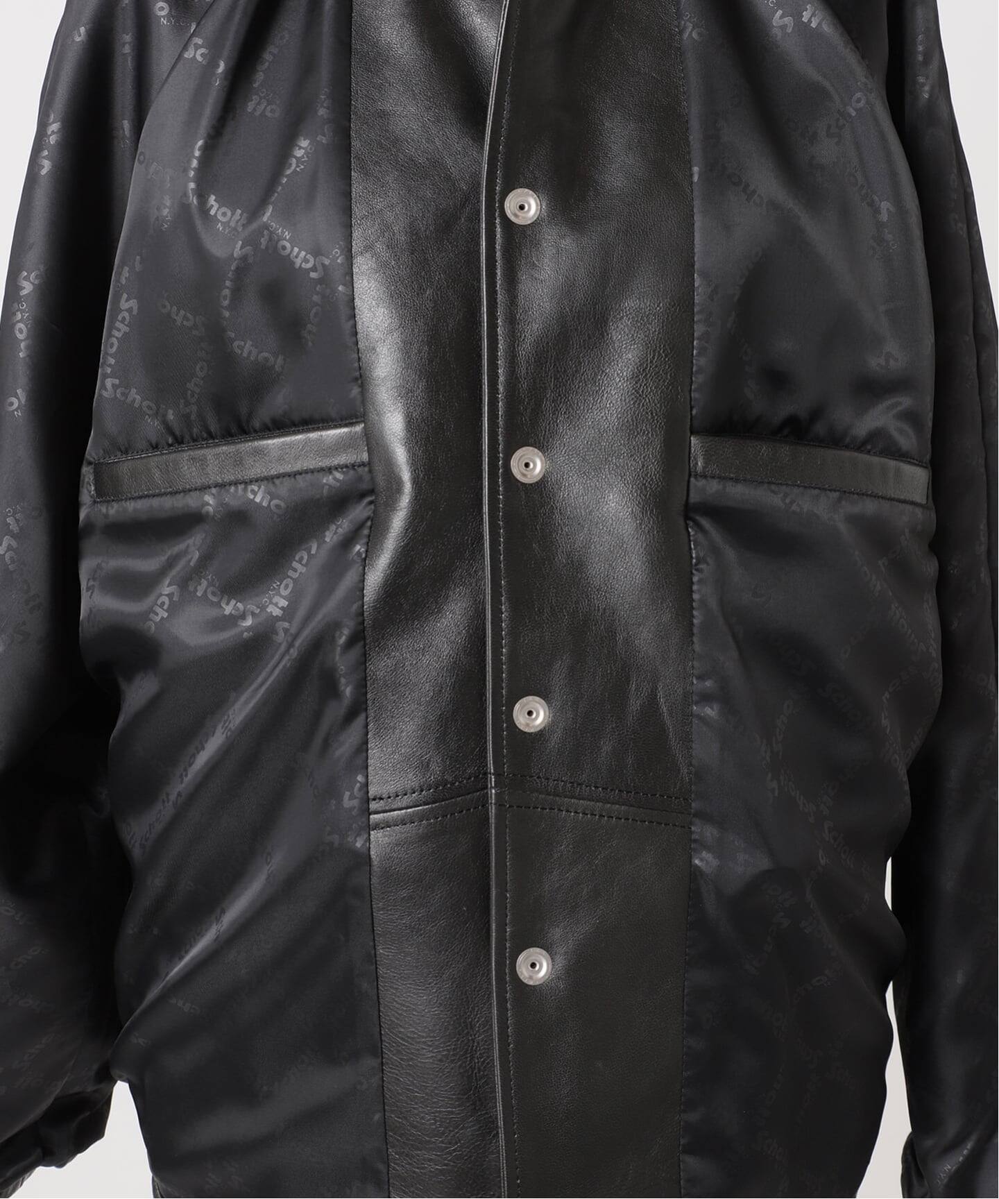 別注【Schott/ショット】for JS ラムレザー コーチジャケット（レザー 