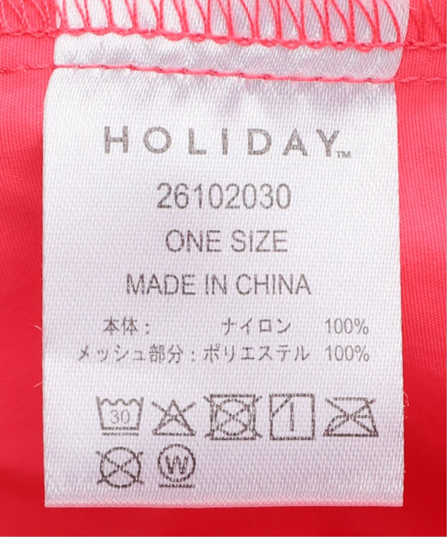 HOLIDAY/ホリデイ】 SUPPLEX NYLON ANORAK DRESS（ナイロンジャケット
