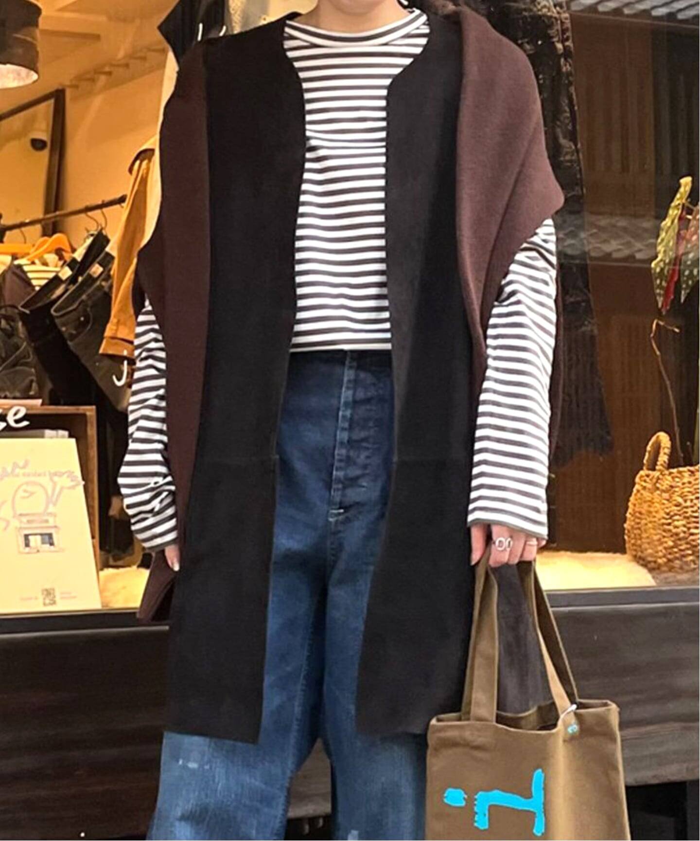 スウェードベスト（ベスト）｜journal standard luxe（ジャーナル