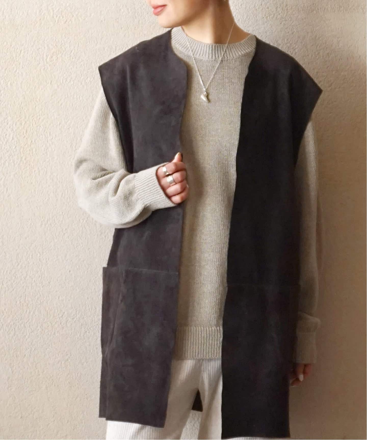 スウェードベスト（ベスト）｜journal standard luxe（ジャーナル