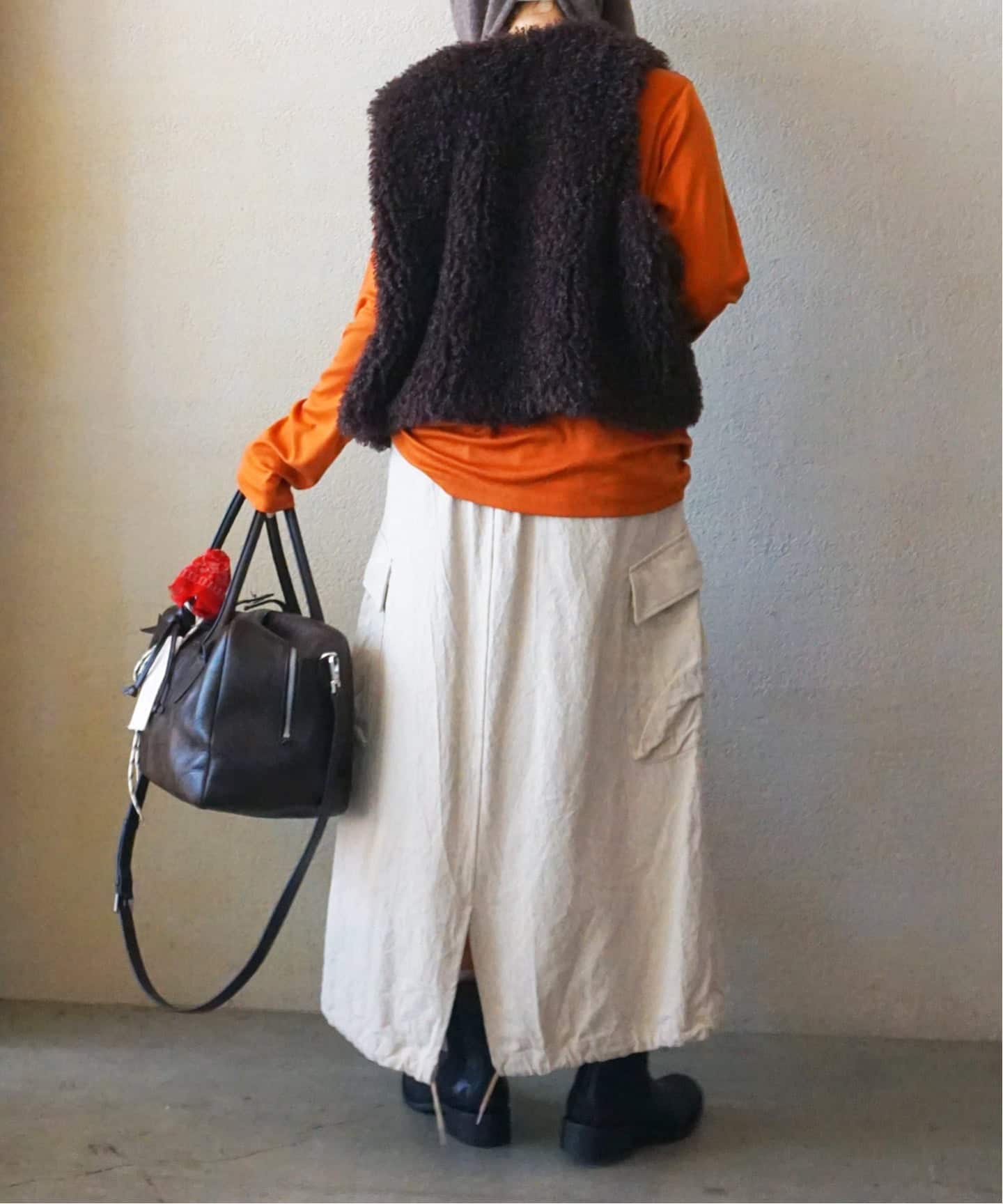 カーリーショートベスト（その他ブルゾン／アウター）｜journal