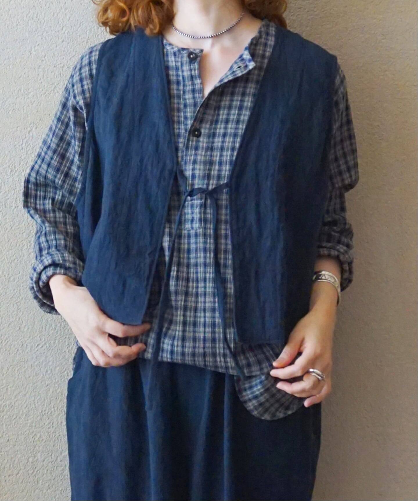 リネンキャンバス ノットベスト（ベスト）｜journal standard luxe