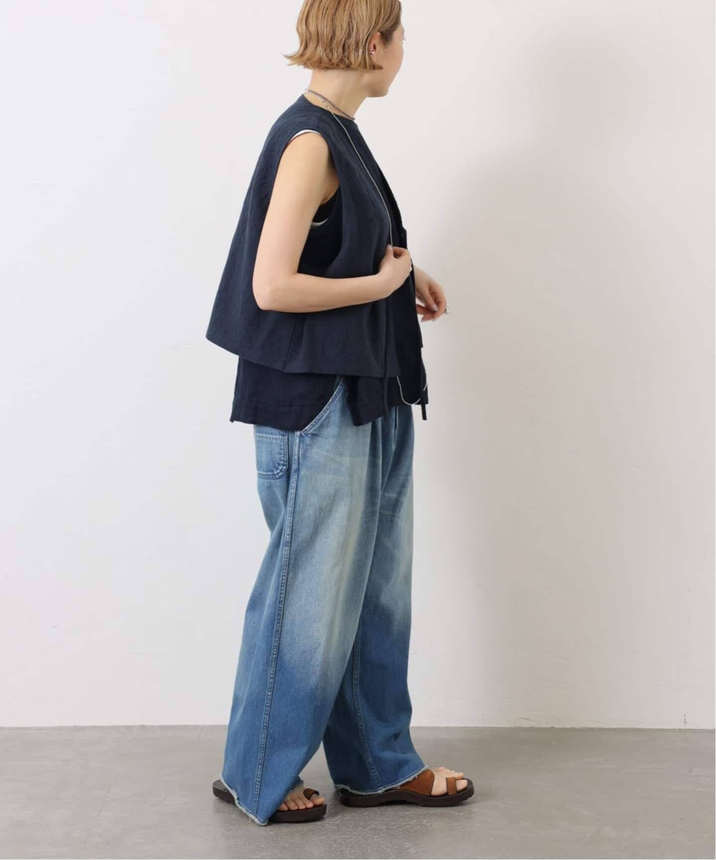 リネンキャンバス ノットベスト（ベスト）｜journal standard luxe