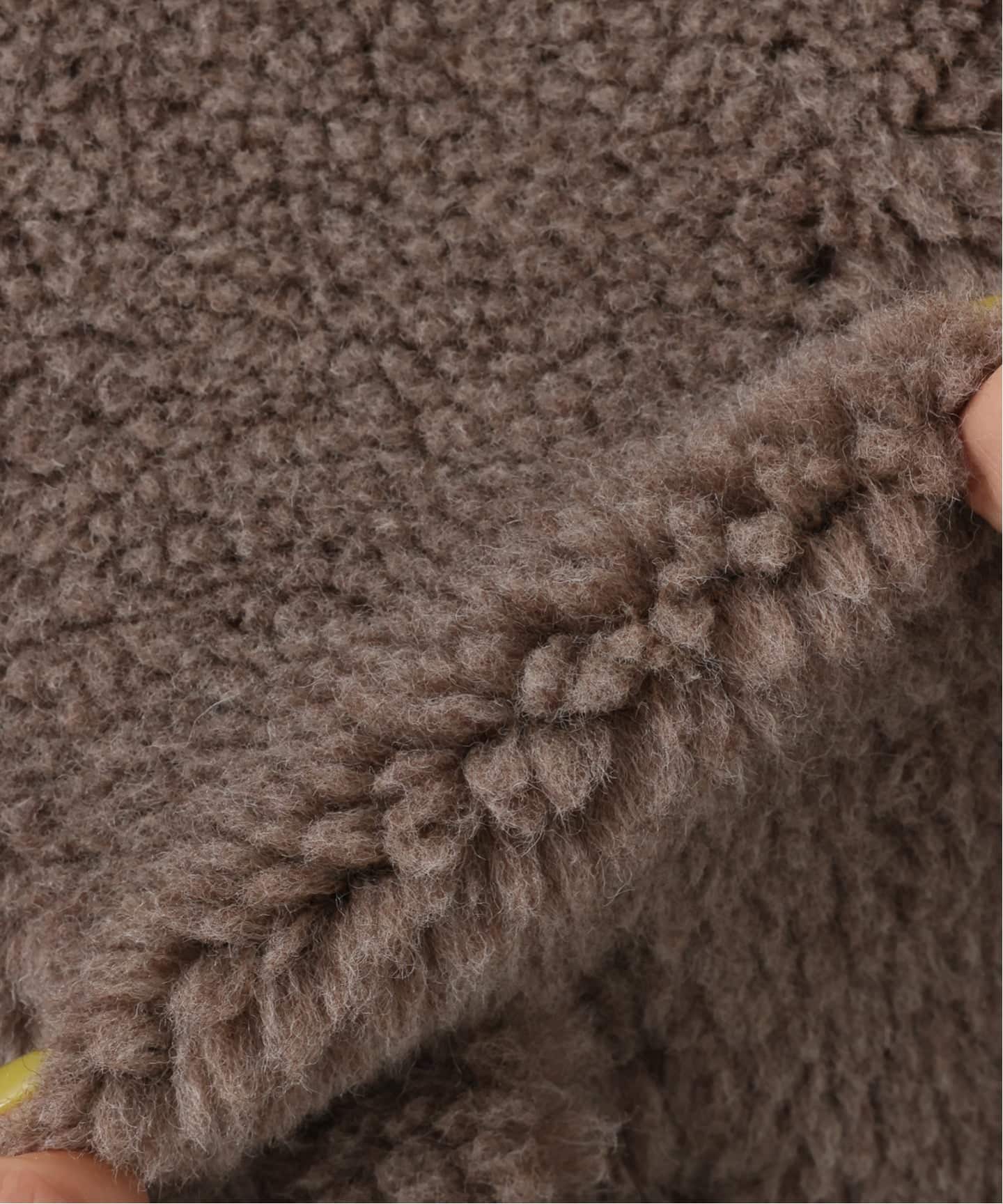 TICCA 】WOOL ファーポンチョ（その他ブルゾン／アウター）｜journal