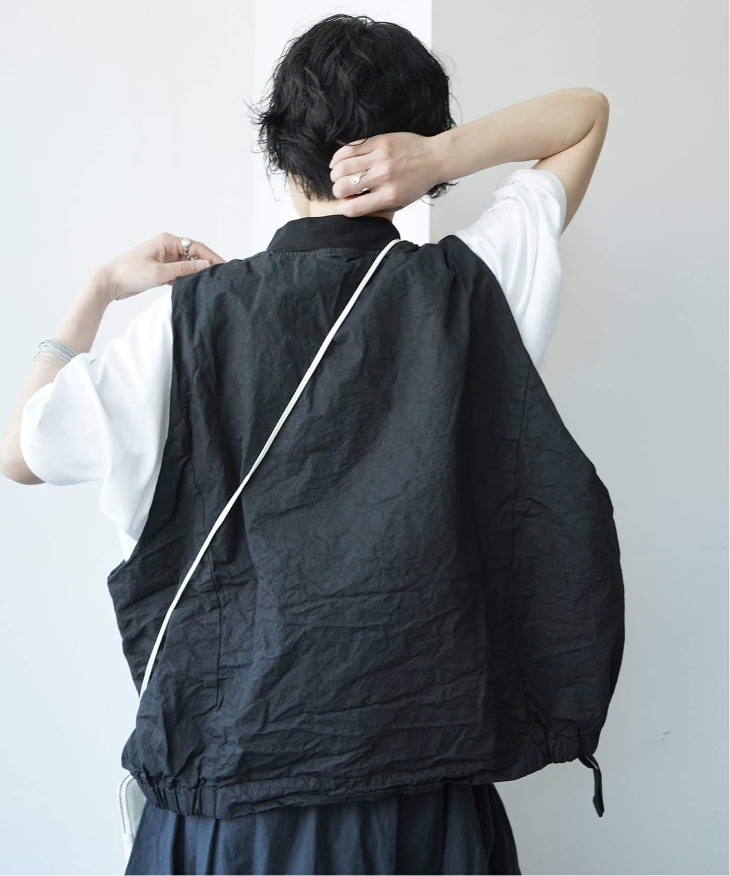 album di famiglia】 SLEEVELESS BOMBER CC（ベスト）｜journal