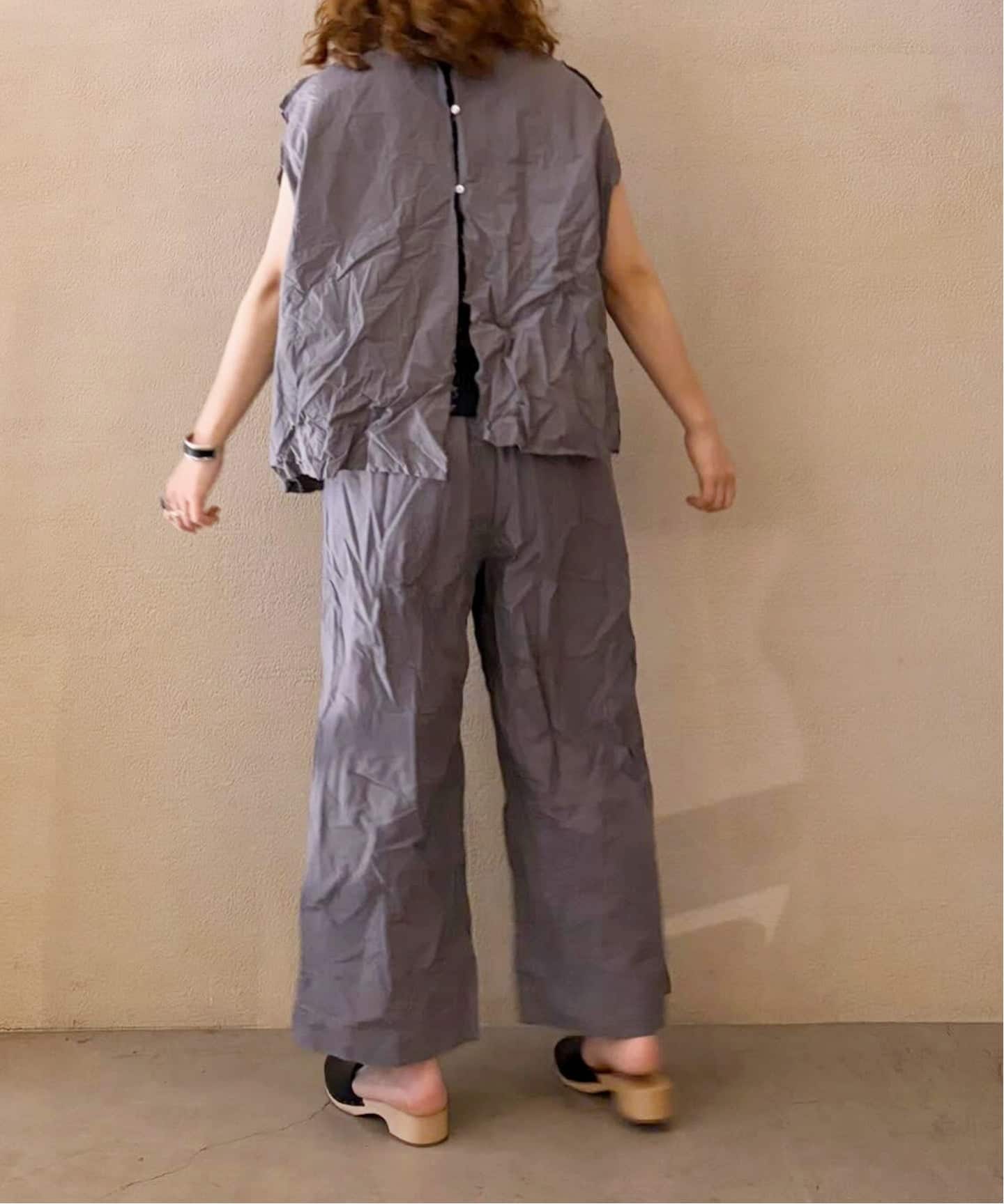 SCHA】OPEN BACK BIG VEST（ベスト）｜journal standard luxe