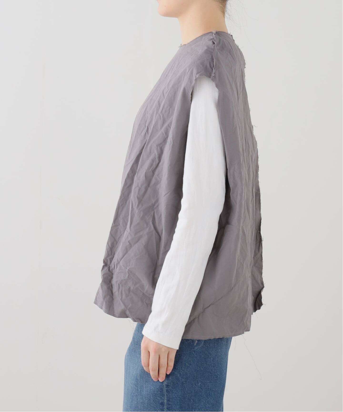 SCHA】OPEN BACK BIG VEST（ベスト）｜journal standard luxe