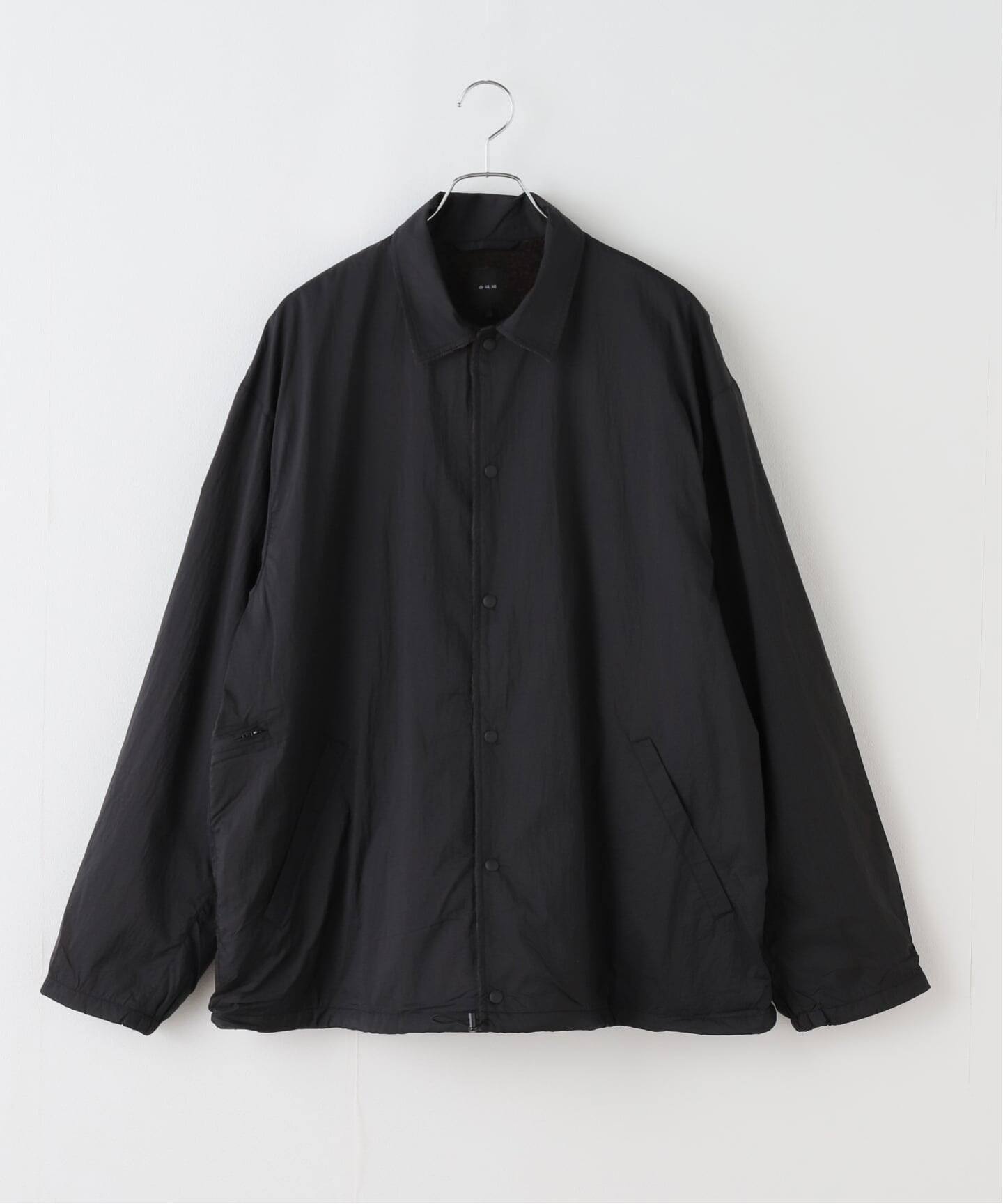 迷迭香 ブルゾン 黒色系 サイズ4 マンネンロウ 迷迭香 / マンネンロウ】COACH JACKET（その他ブルゾン／アウター