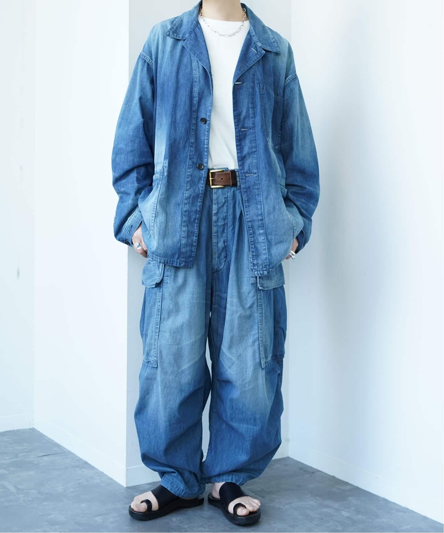 HERILL】 Shirts denim P41 Coverall Jacket（デニムジャケット