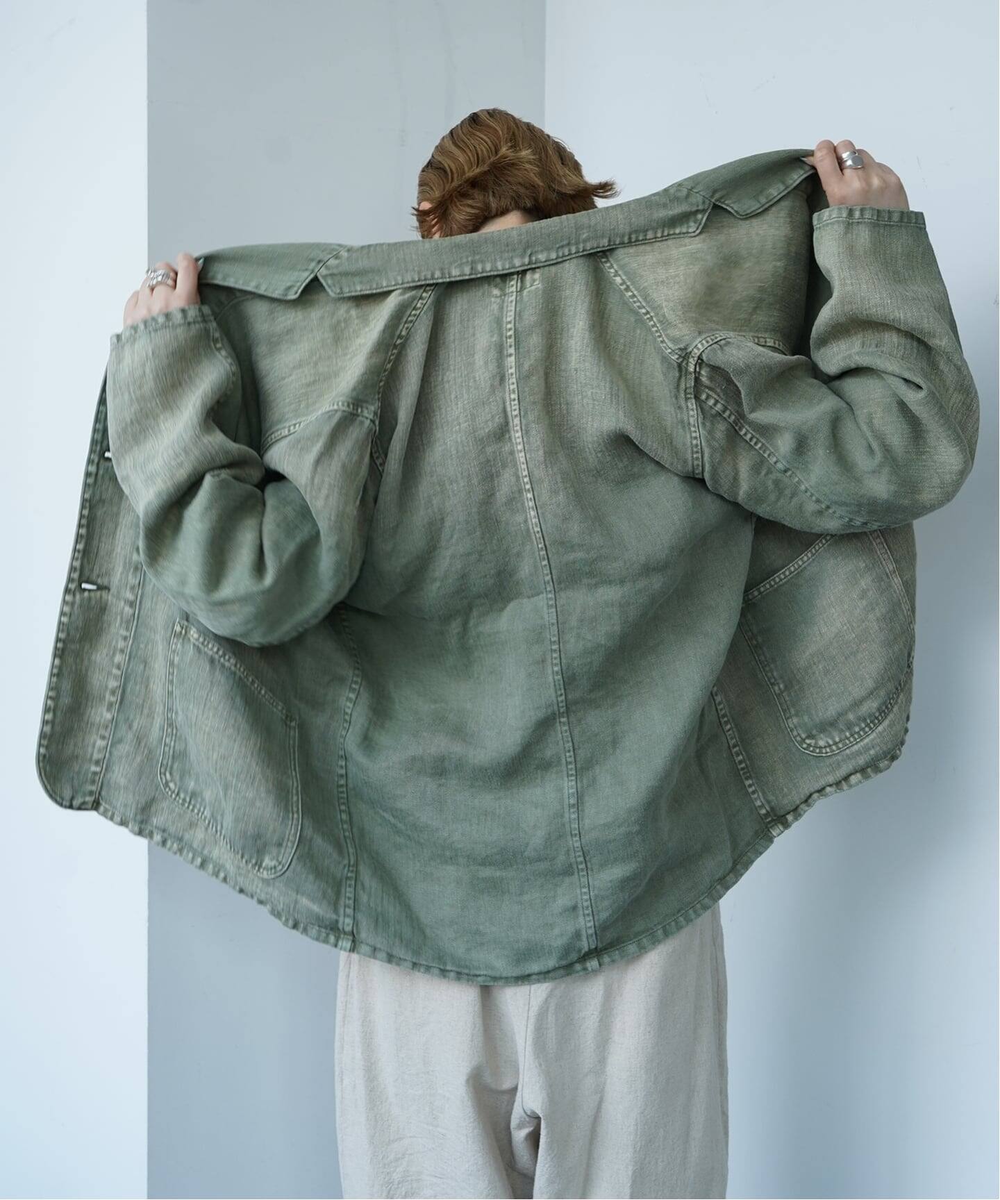 HERILL】HBT Linen Workjacket（その他ブルゾン／アウター）｜journal