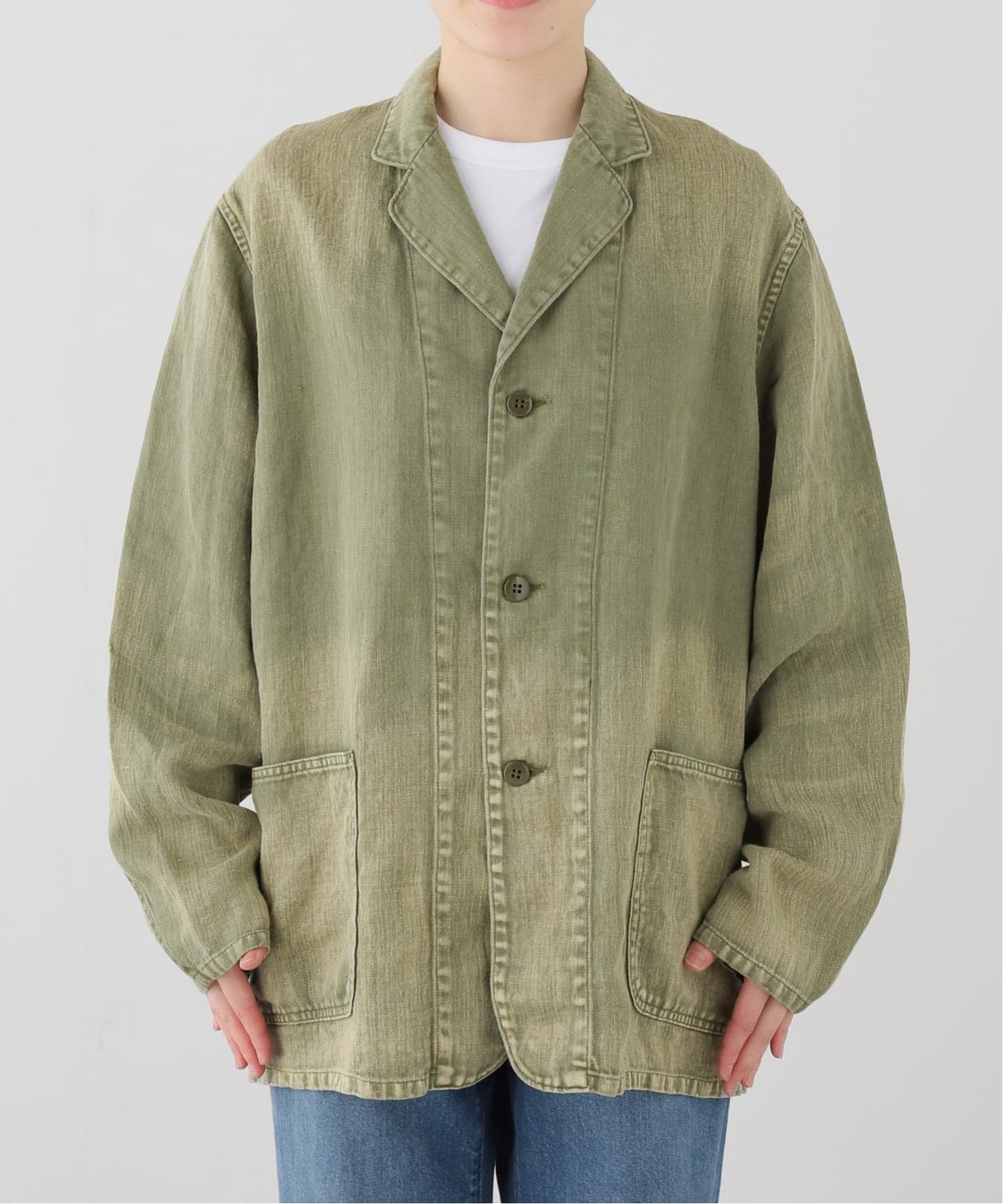 HERILL】HBT Linen Workjacket（その他ブルゾン／アウター）｜journal