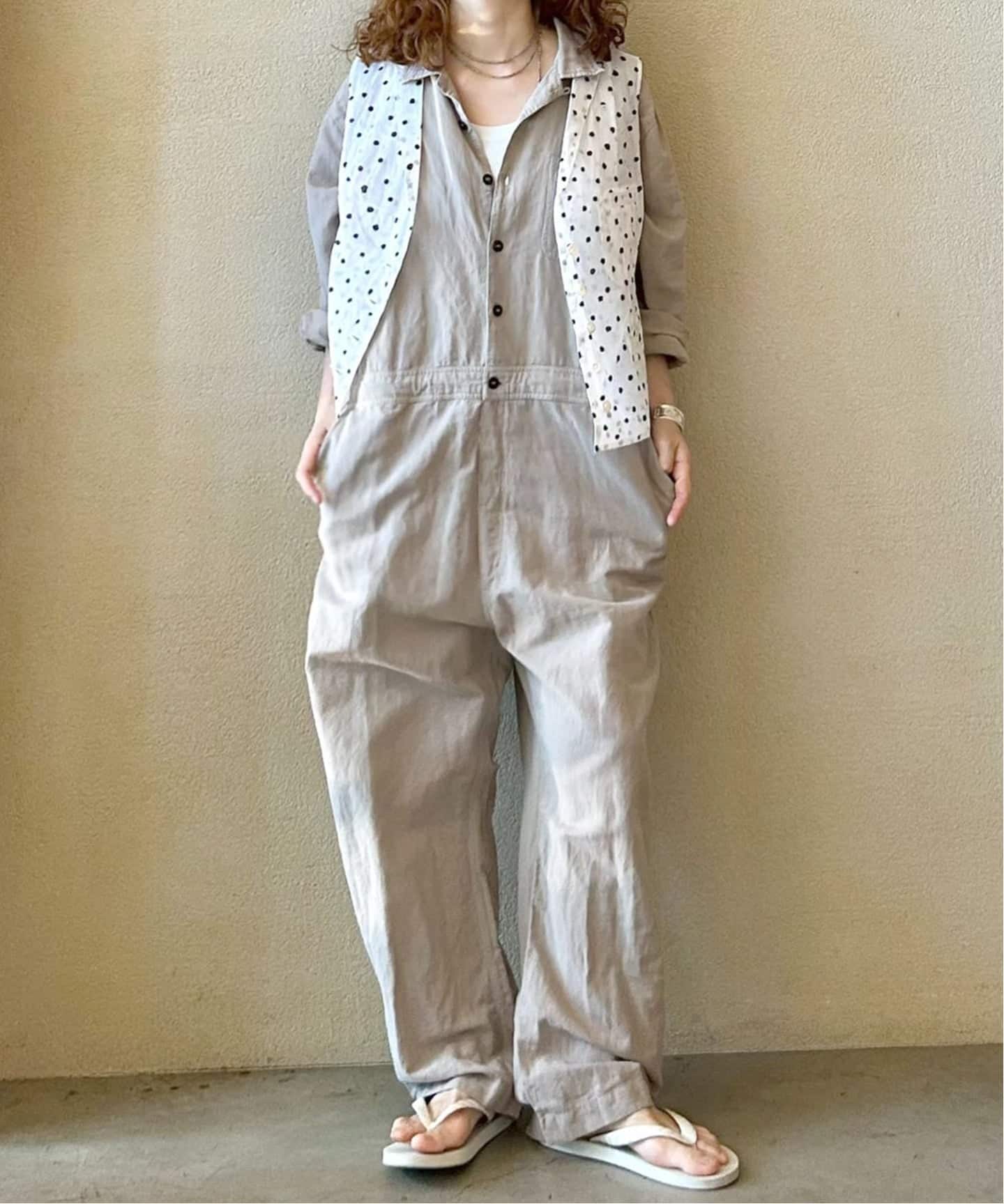 Khadi and Co Bess Nielsen アイボリーベスト Khadi＆Co】 WAISTCOAT ORGANDY DOTS（ベスト）｜journal standard