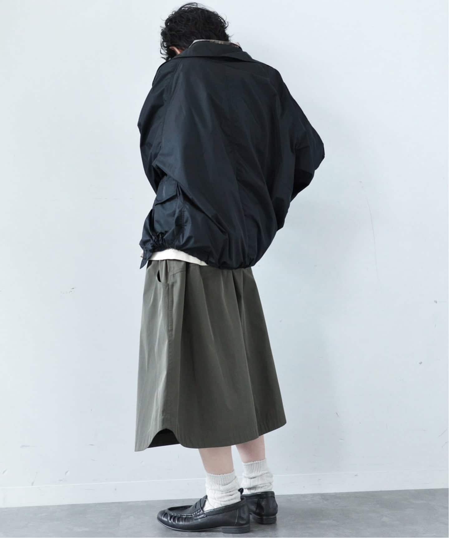 HTS】 NYLON BALMACAAN SHORT COAT（その他ブルゾン／アウター