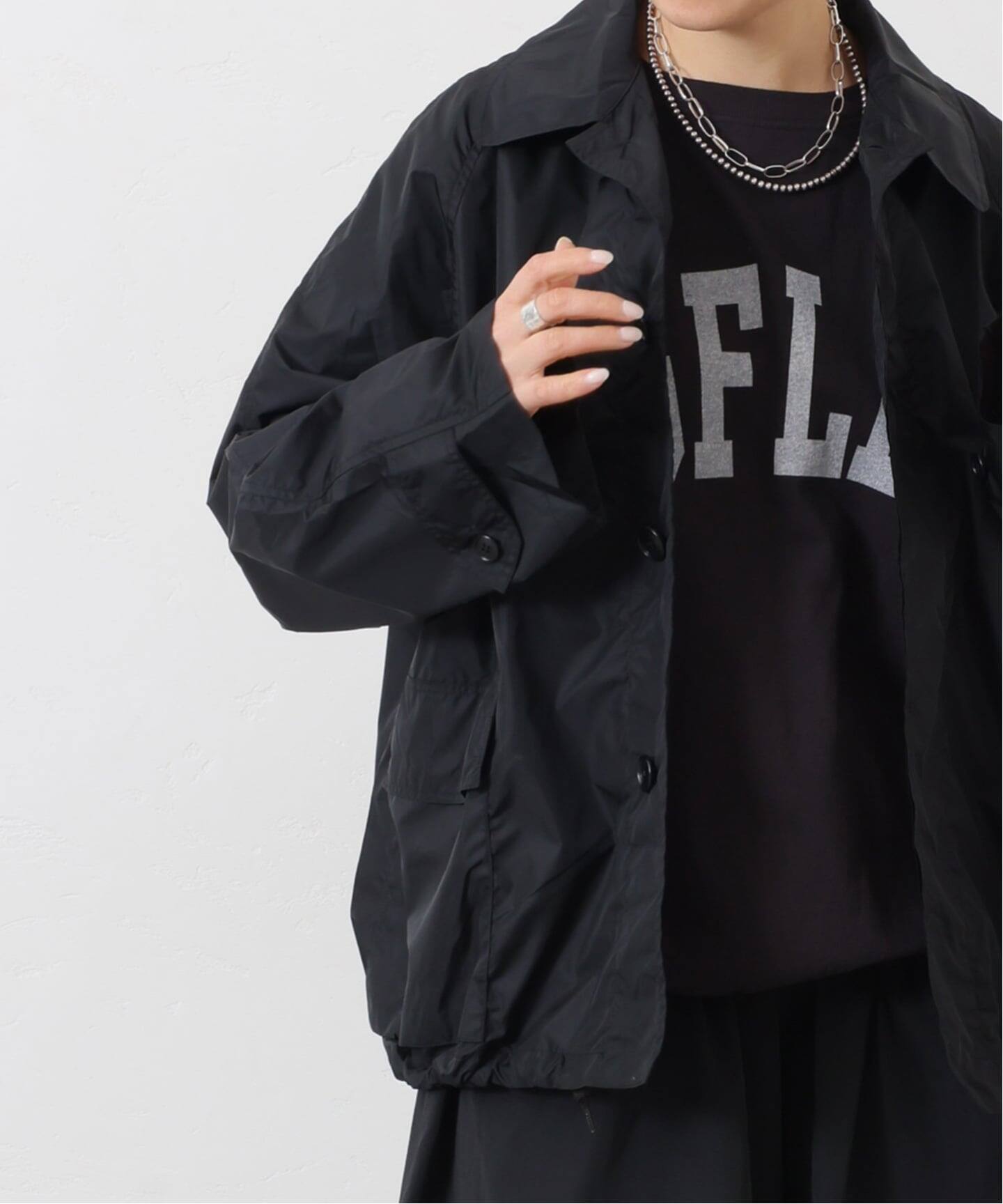 専用HTS MEDIUM WEIGHT BALMACAAN SHORT COAT HTS 〜HEAVY WEIGHT COTTON TWILL OVERDYE BALMACAAN COAT〜,Narumi