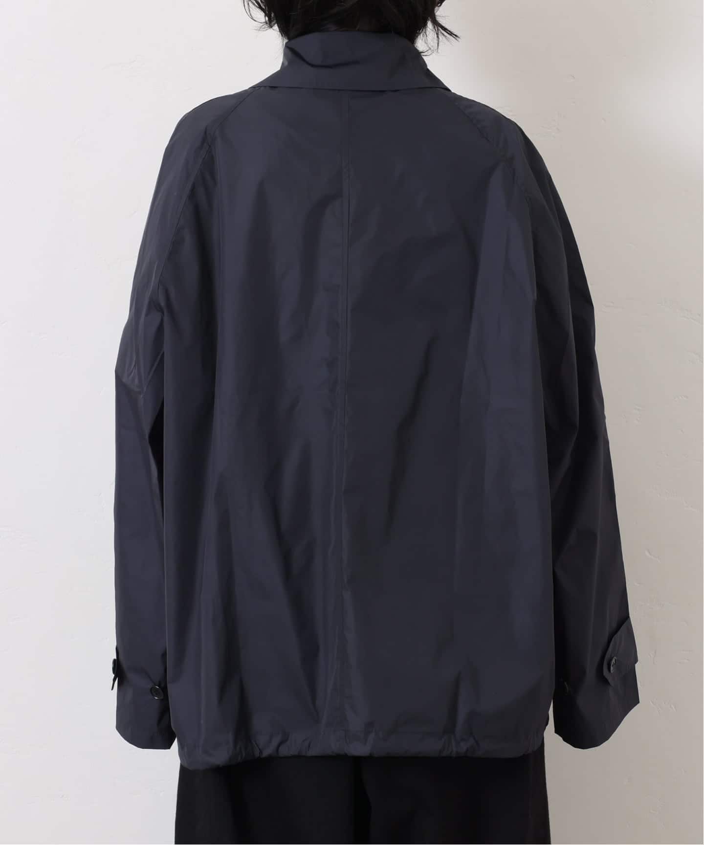 HTS】 NYLON BALMACAAN SHORT COAT（その他ブルゾン／アウター