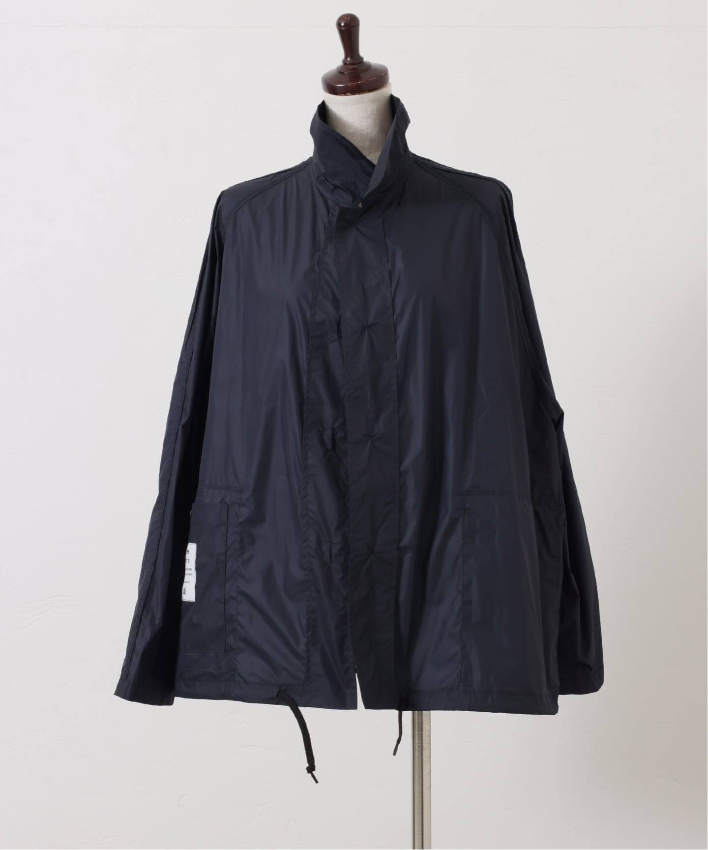HTS】 NYLON BALMACAAN SHORT COAT（その他ブルゾン／アウター 