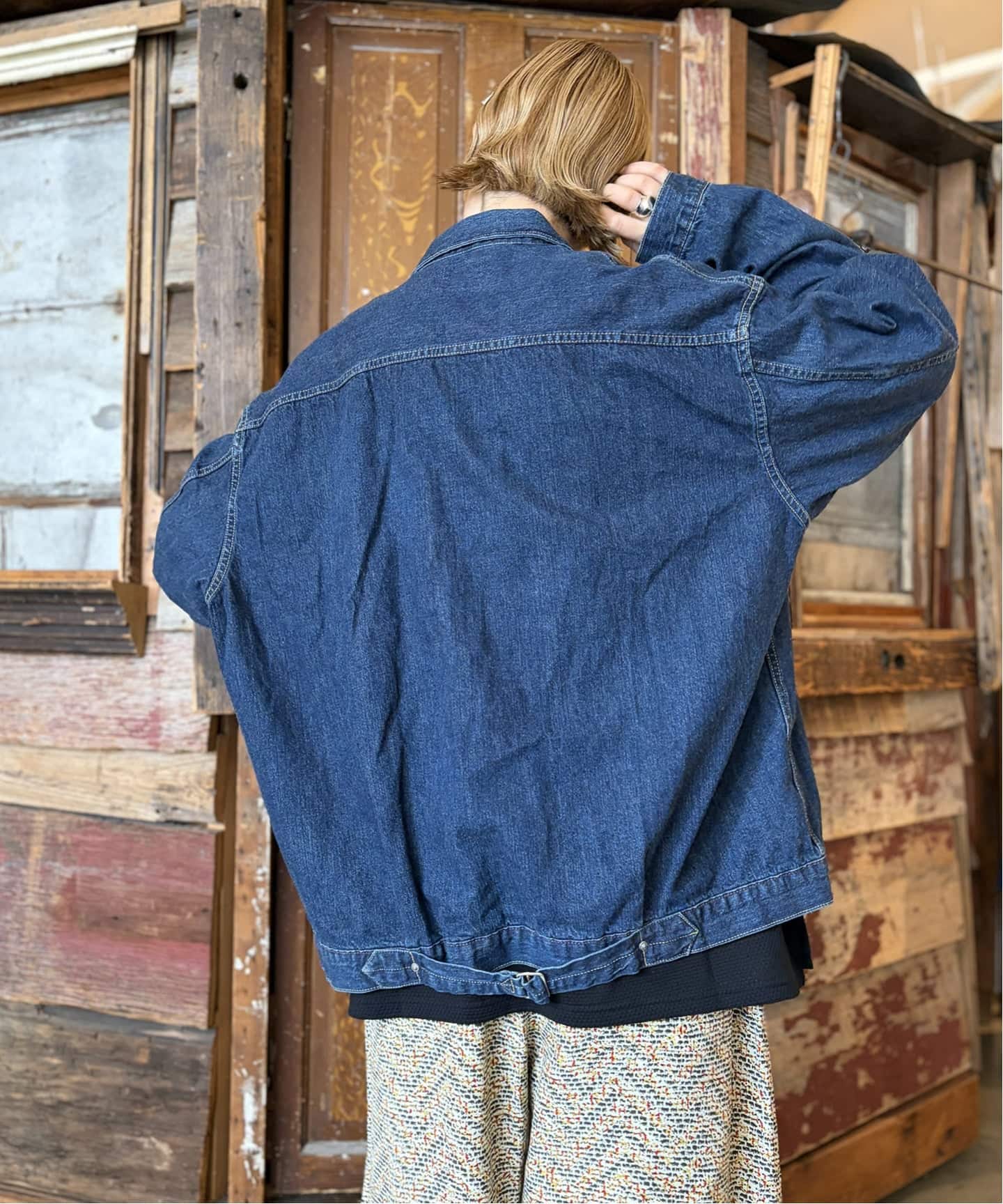 chimala】SELVEDGE DENIM SHORT JACKET（デニムジャケット）｜journal