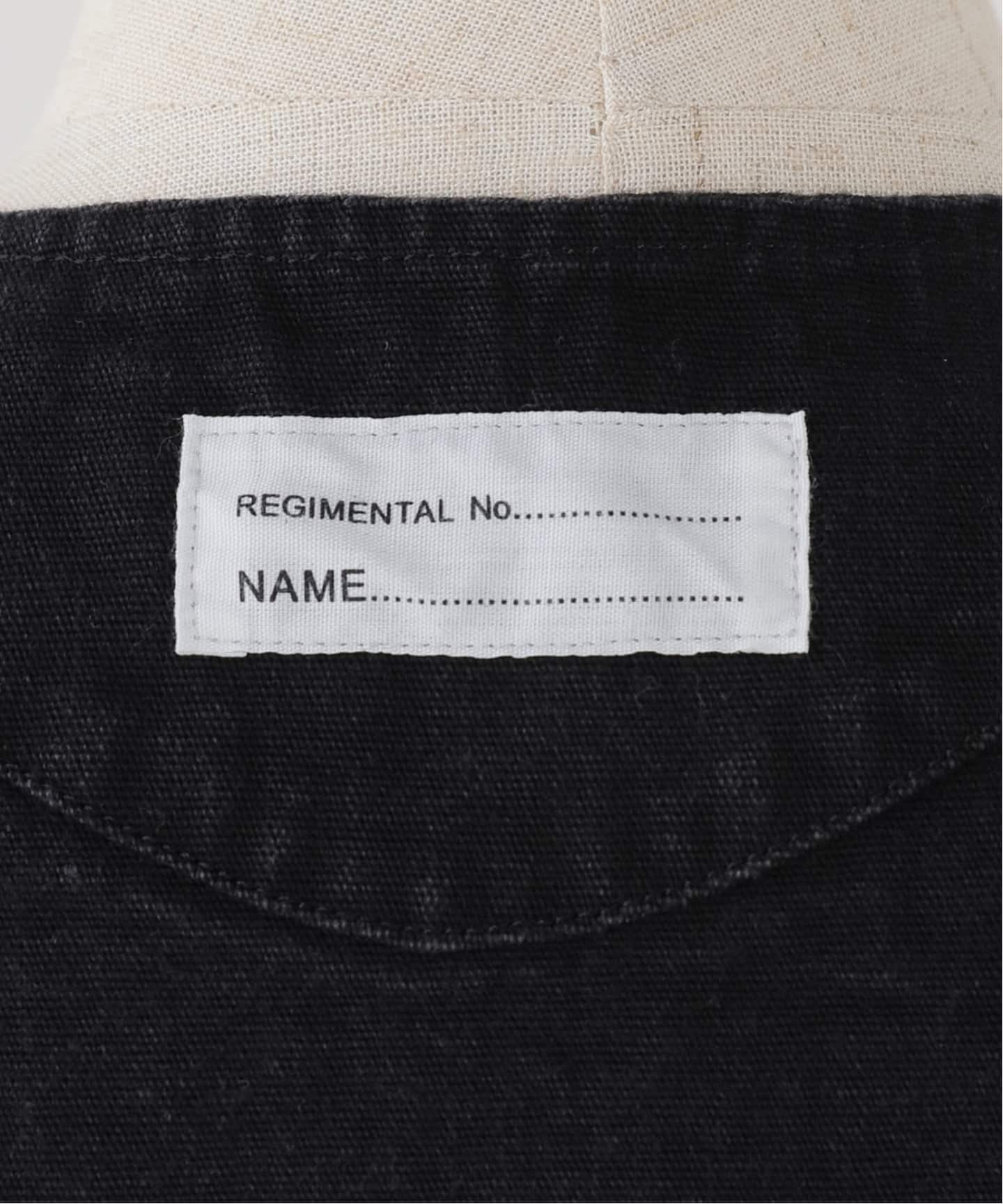 chimala】DYED BLACK CANVAS VEST（ベスト）｜journal standard luxe