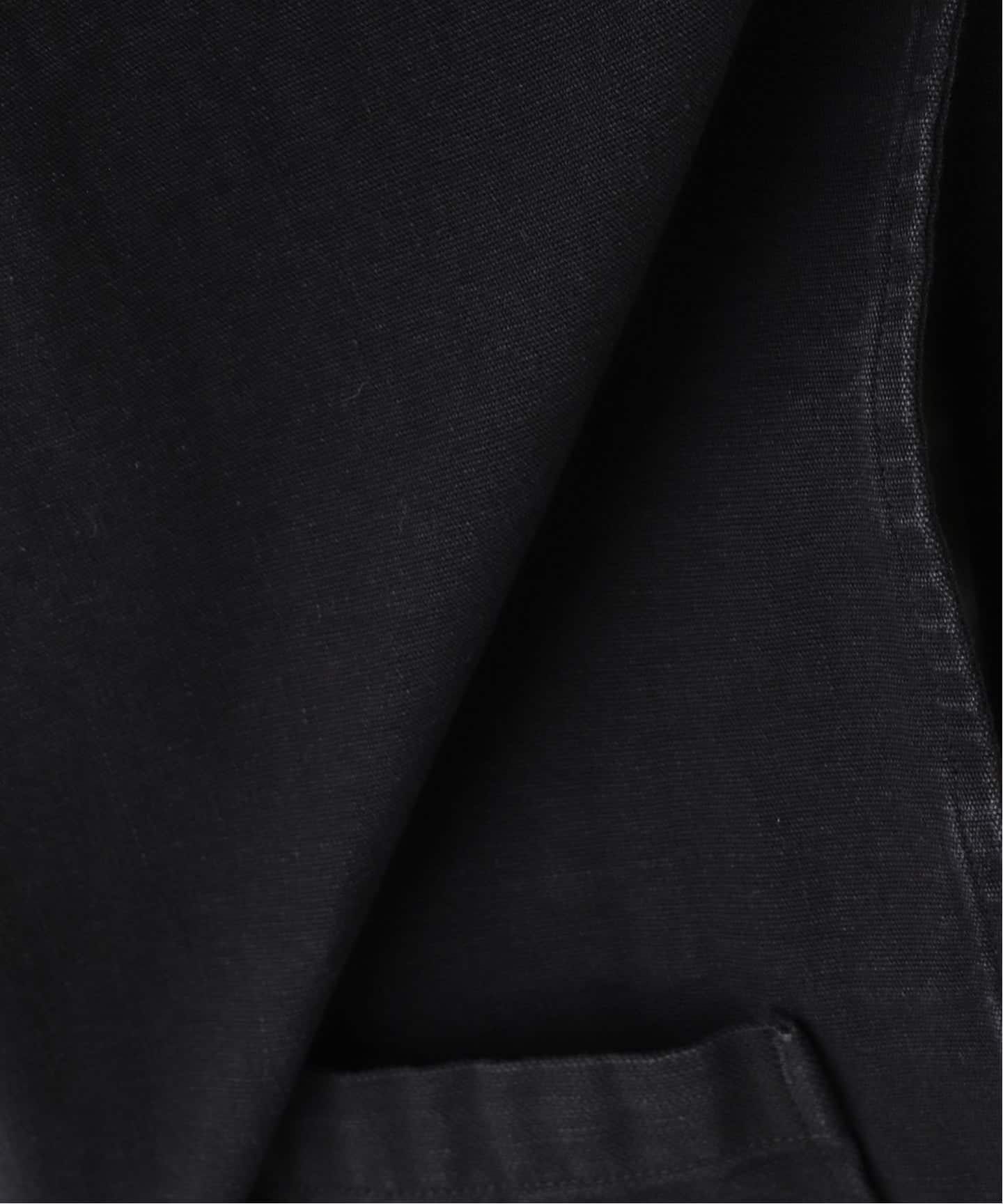 chimala】DYED BLACK CANVAS VEST（ベスト）｜journal standard luxe